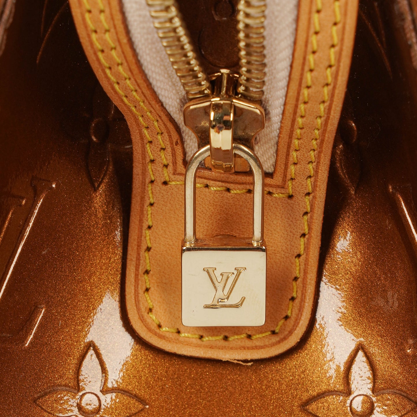 Louis Vuitton Forsyth Bronz Monogram Vernis Bag