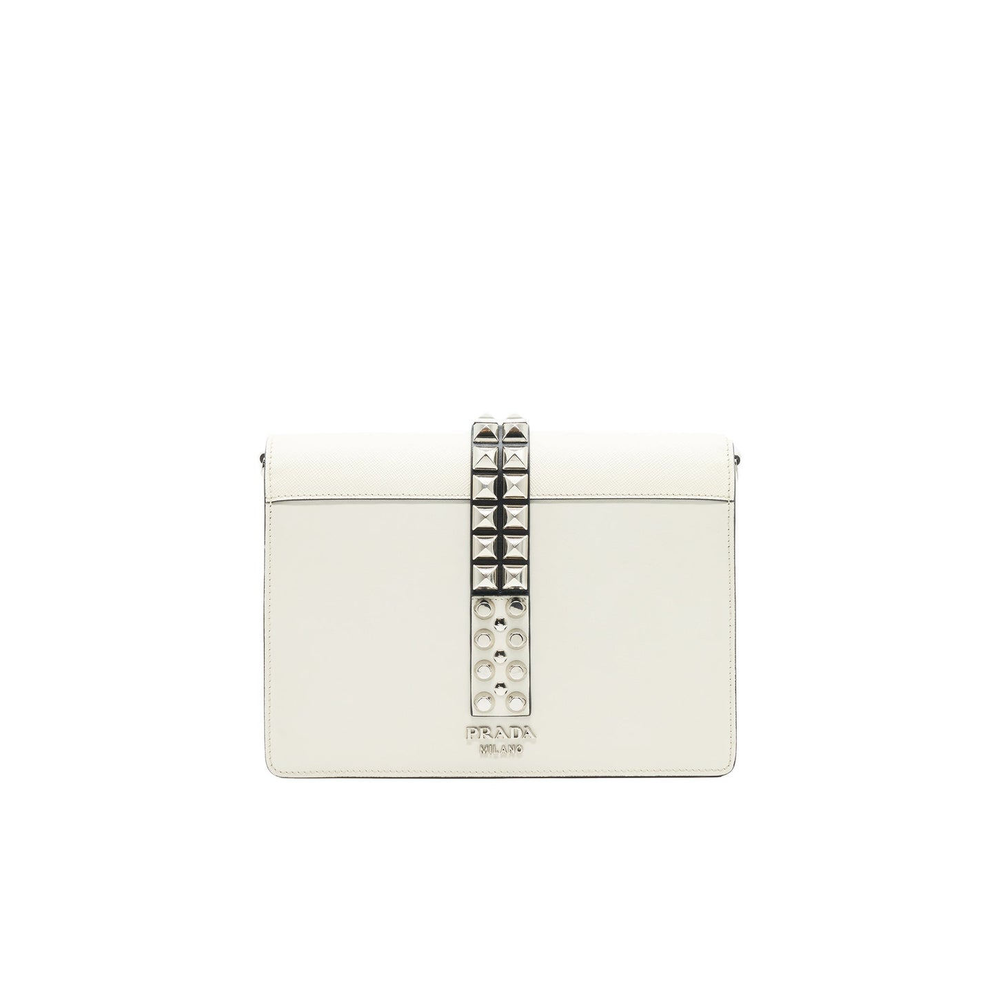Prada Woman's Messanger Purse White with
