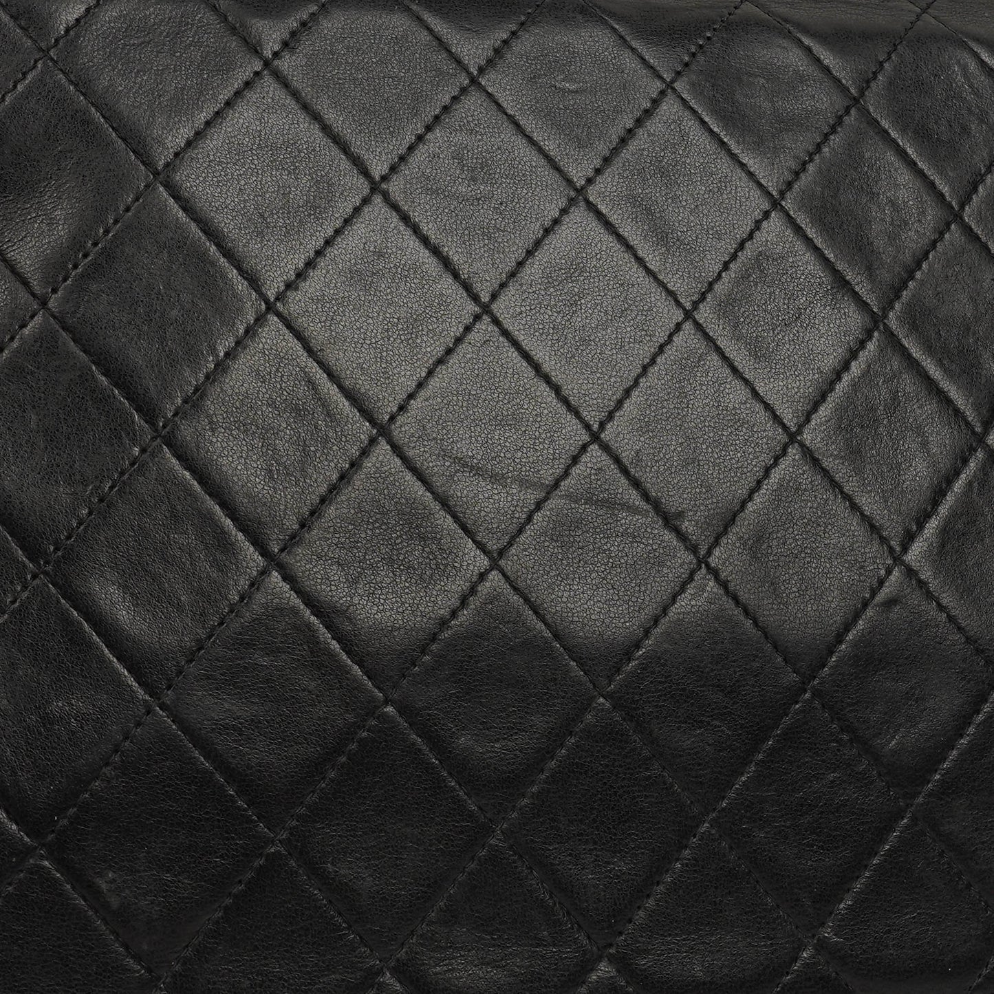 Chanel Classic Black Quilted Lambskin Single Flap Bag With 24K Gold-Plated Hardware