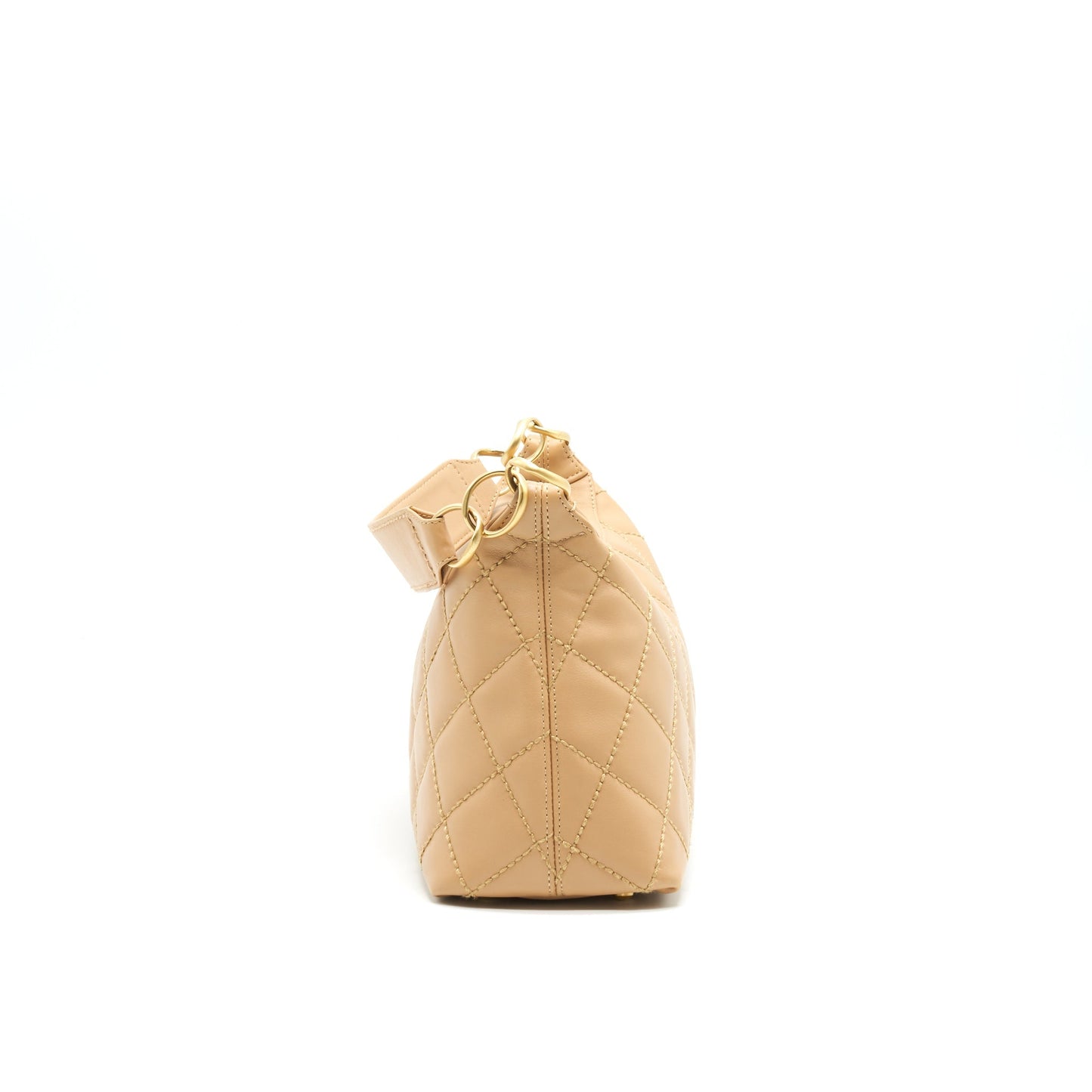 Chanel  Quilted beige Shoulder Bag