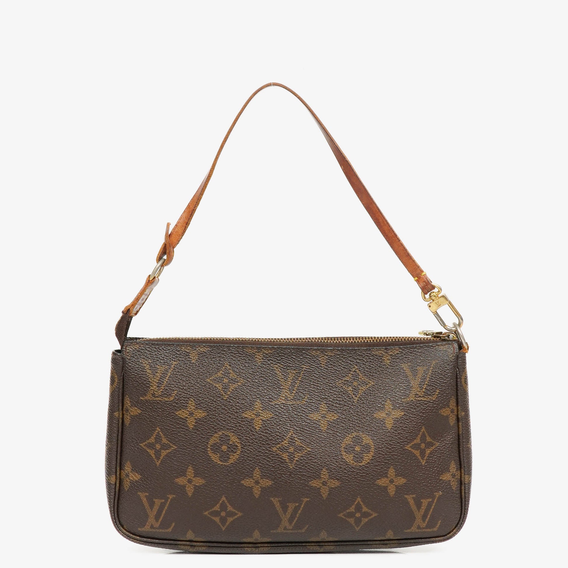 Louis Vuitton Pochette Accessoires Monogram Canvas Clutch Handbag