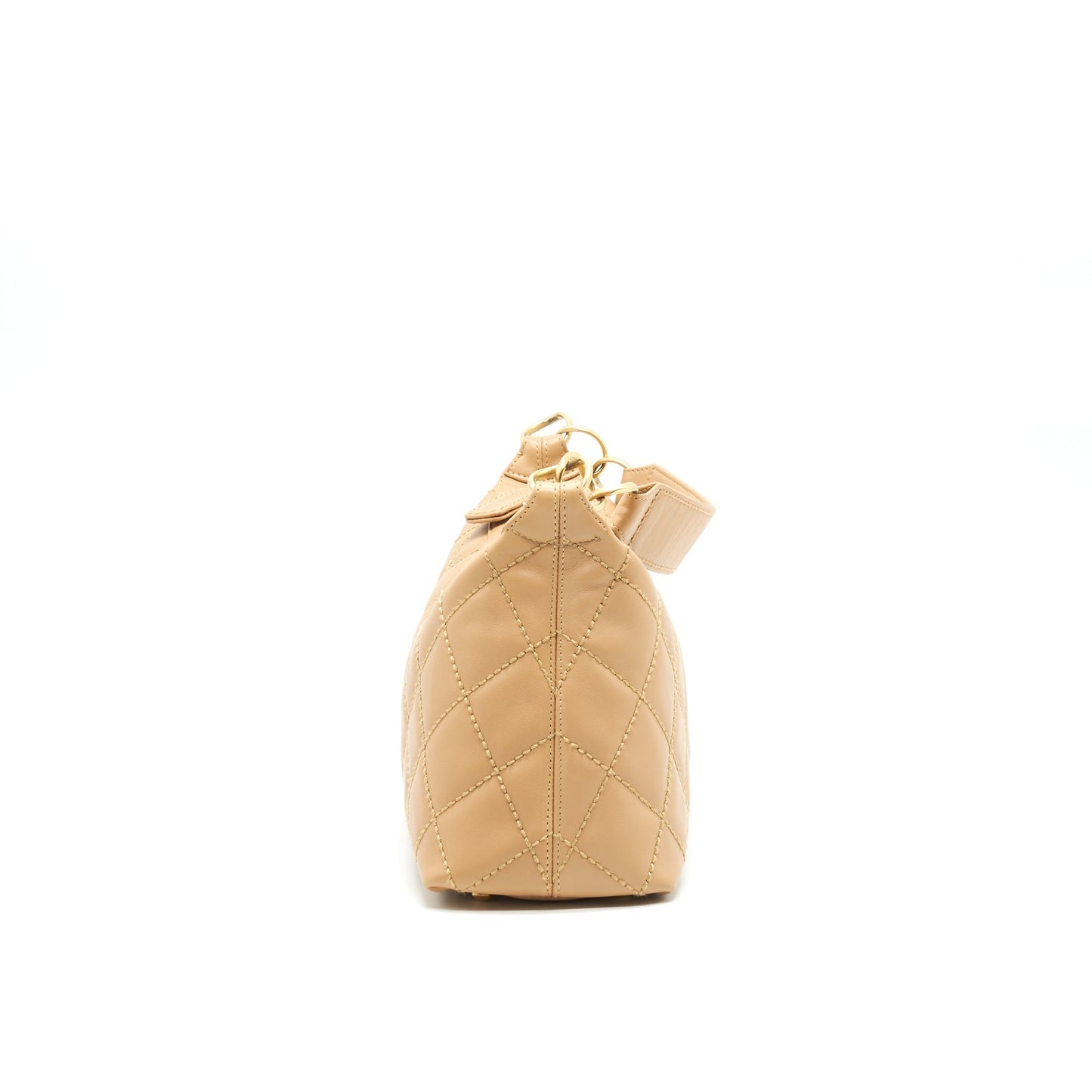 Chanel  Quilted beige Shoulder Bag