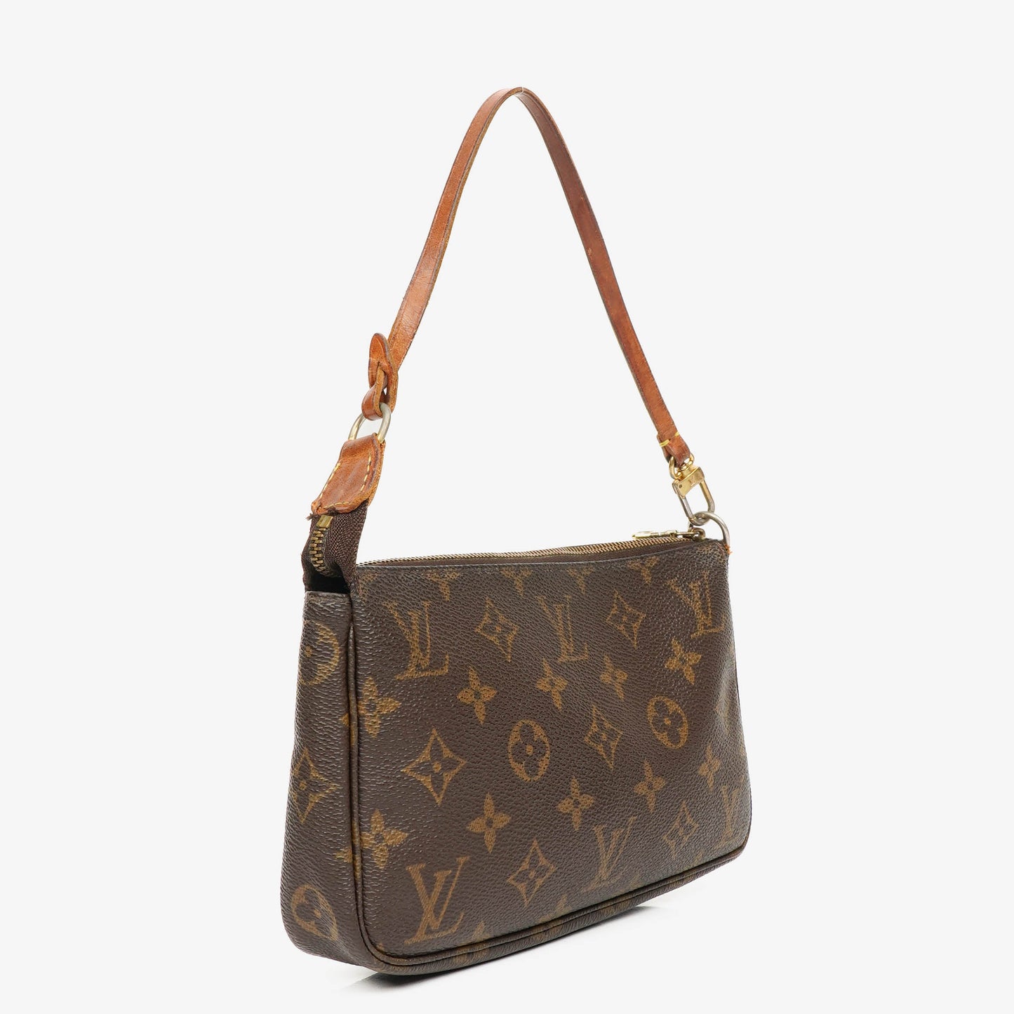 Louis Vuitton Pochette Accessoires Monogram Canvas Clutch Handbag