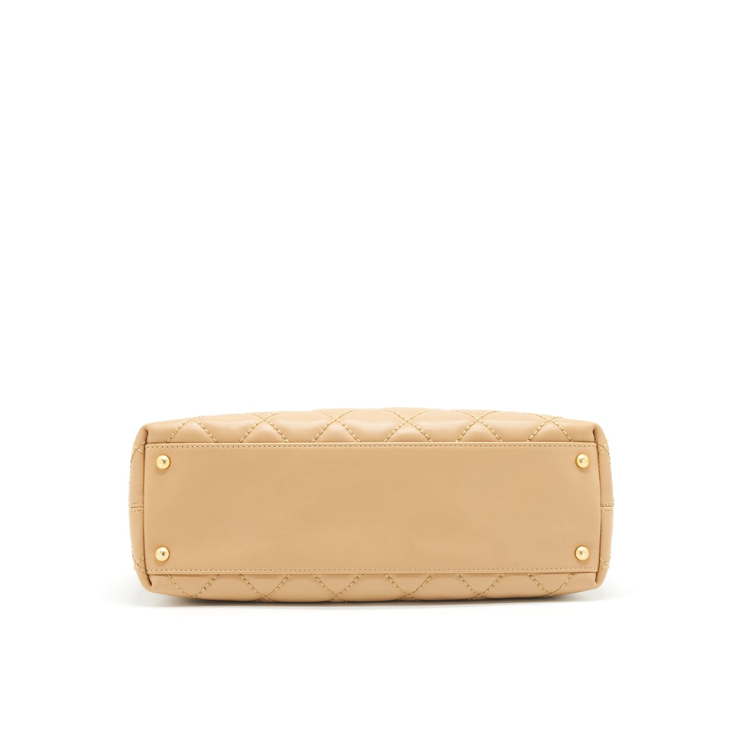 Chanel  Quilted beige Shoulder Bag