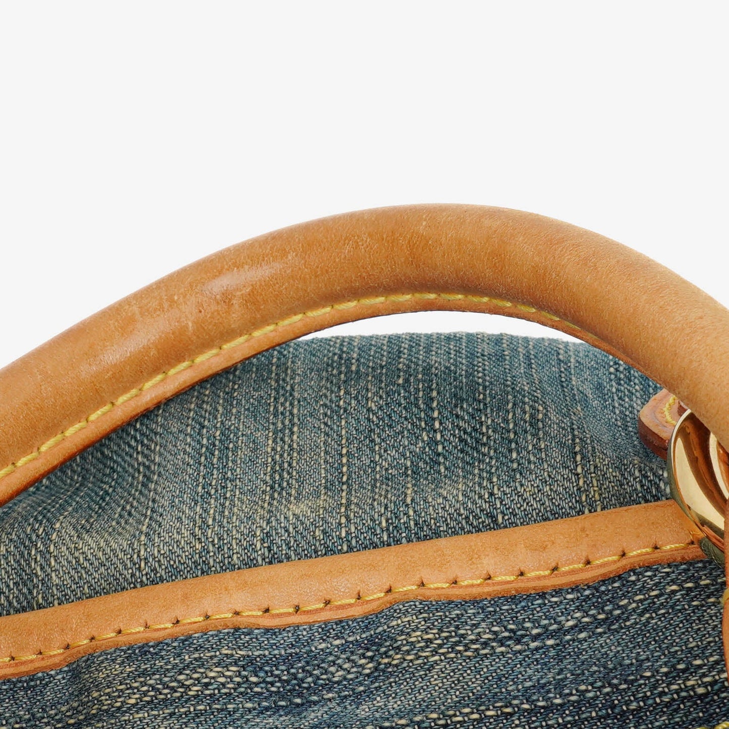 Louis Vuitton Neo Cabby MM Monogram Blue Denim Bag
