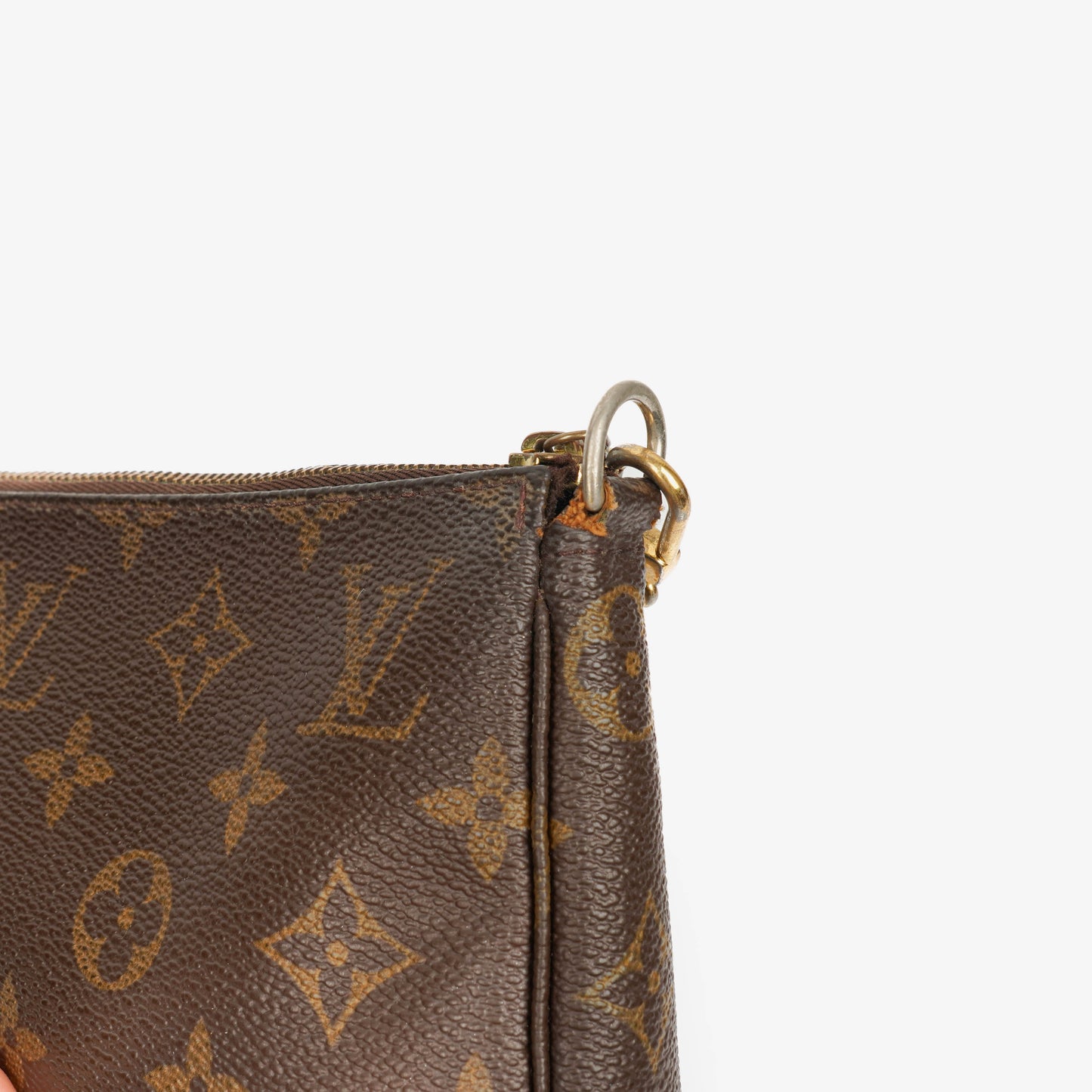 Louis Vuitton Pochette Accessoires Monogram Canvas Clutch Handbag