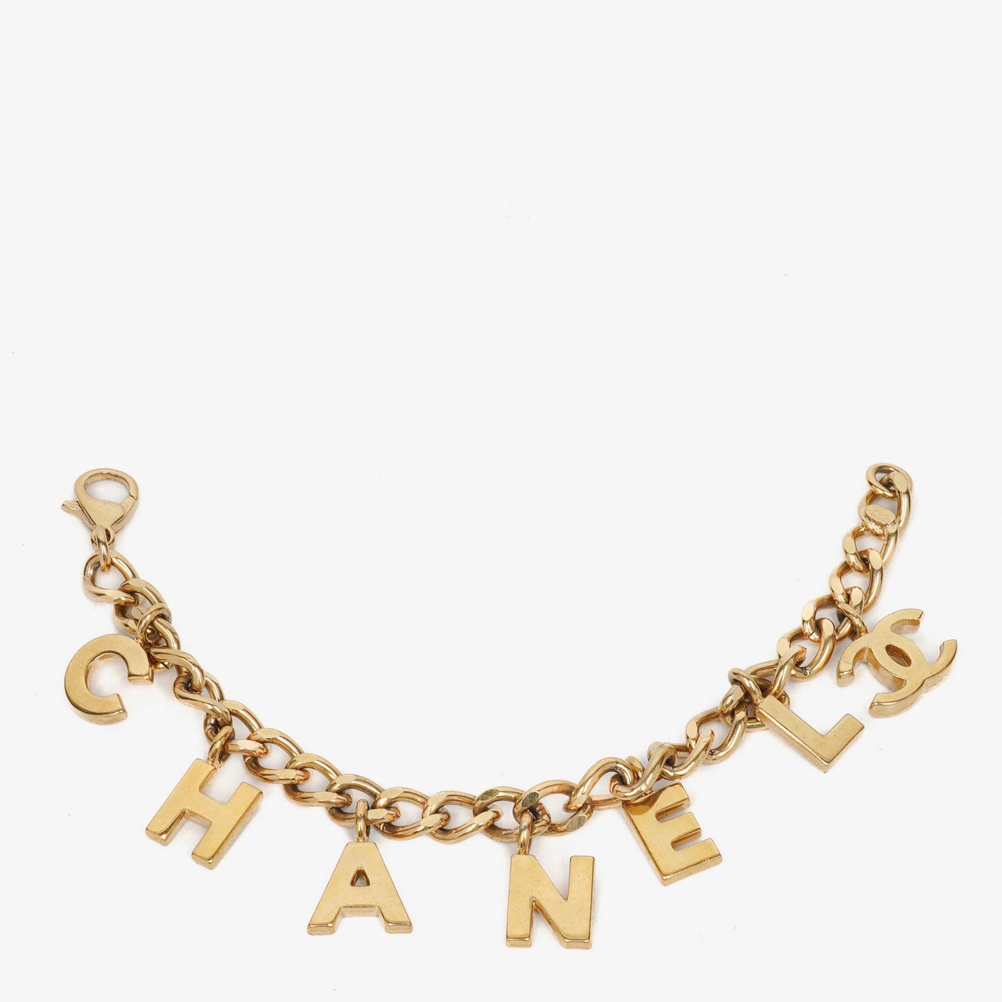 Chanel Letter-Charm Bracelet