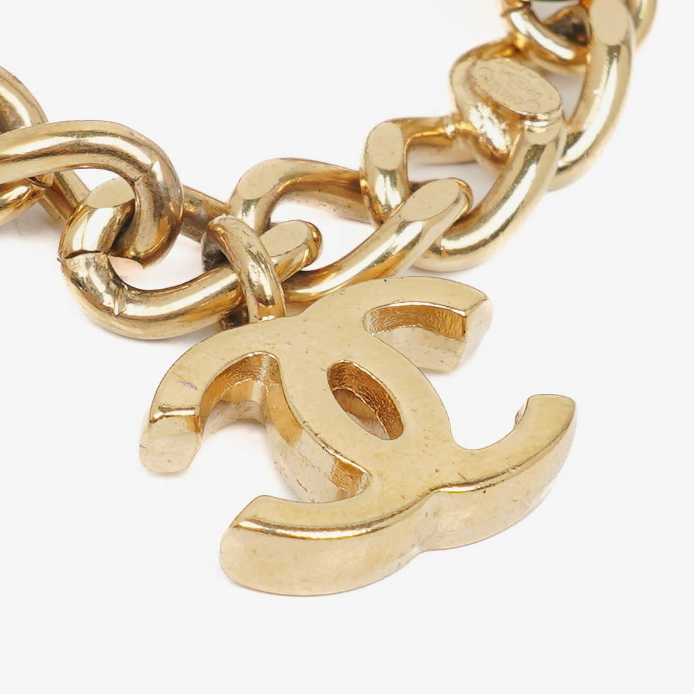 Chanel Letter-Charm Bracelet