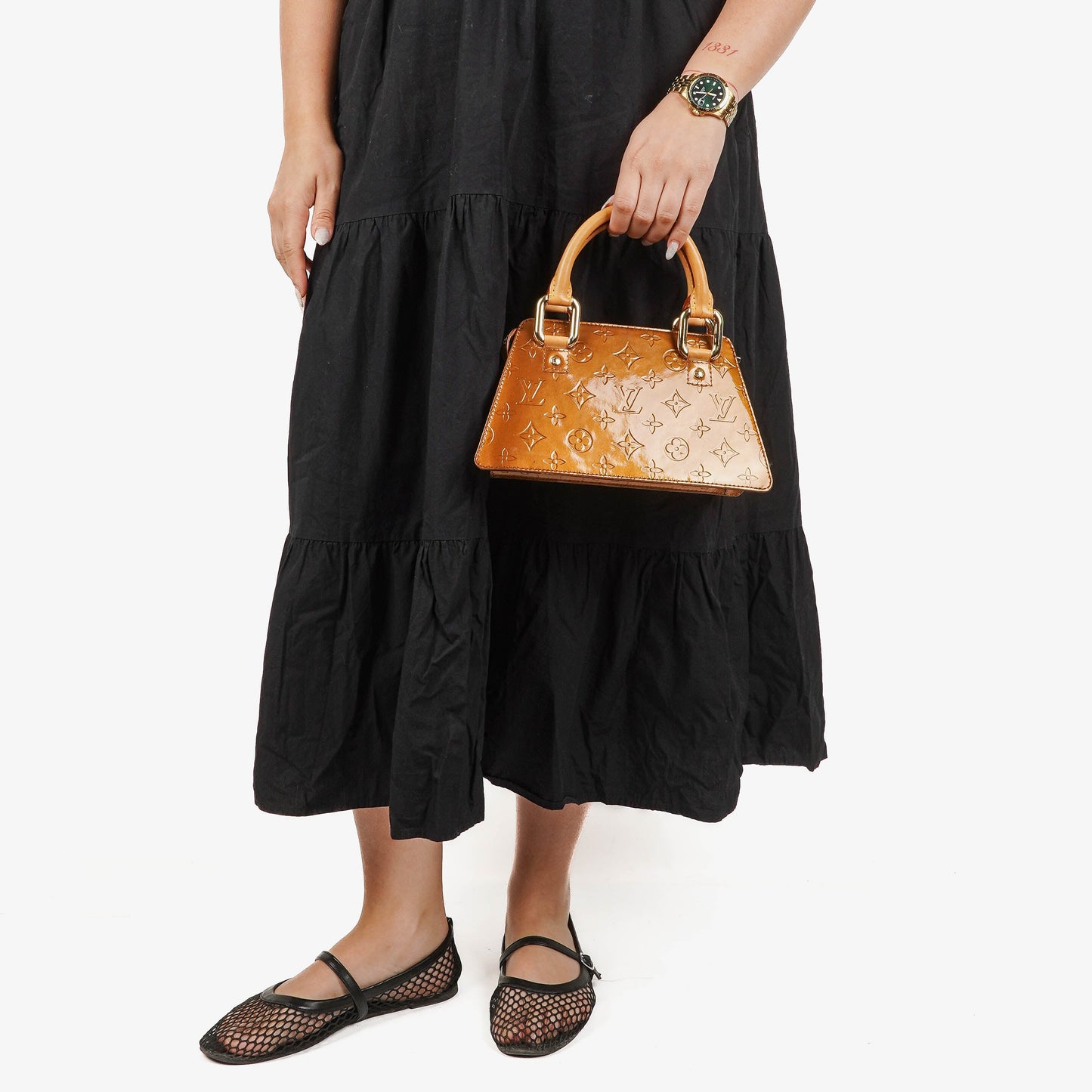 Louis Vuitton Forsyth Bronz Monogram Vernis Bag