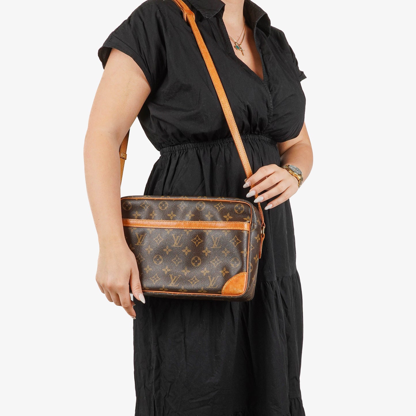 Louis Vuitton Trocadero 30 Monogram Canvas Bag