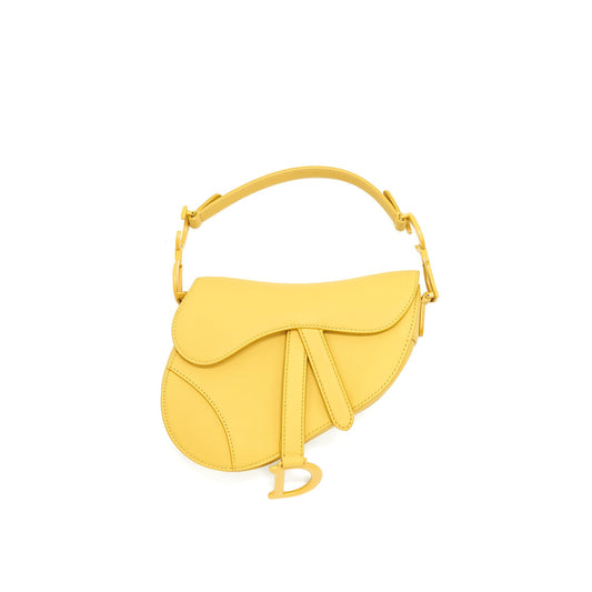 Christian Dior Ultra-Matte Mini Saddle Purse Calfskin