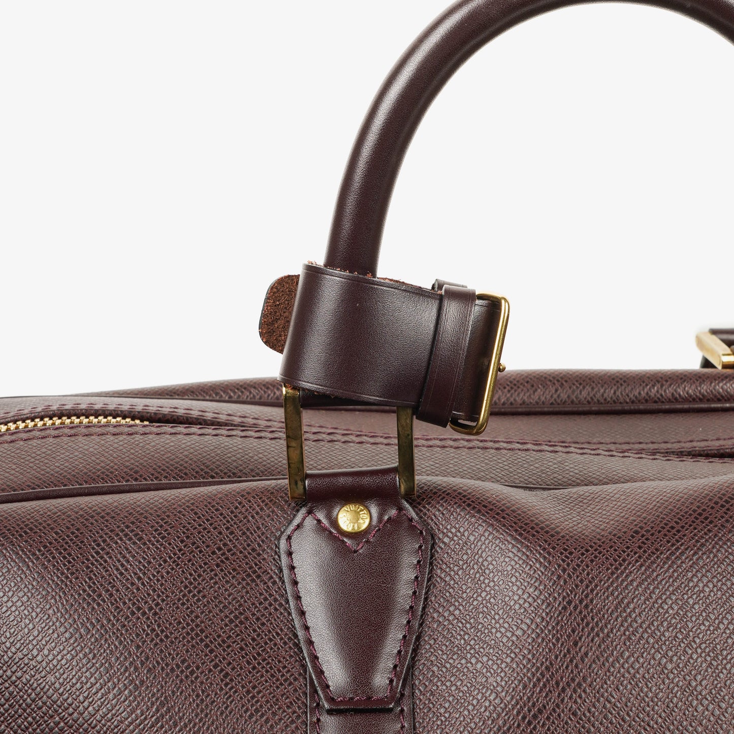 Louis Vuitton Kendall Burgundy Taiga Leather Bag