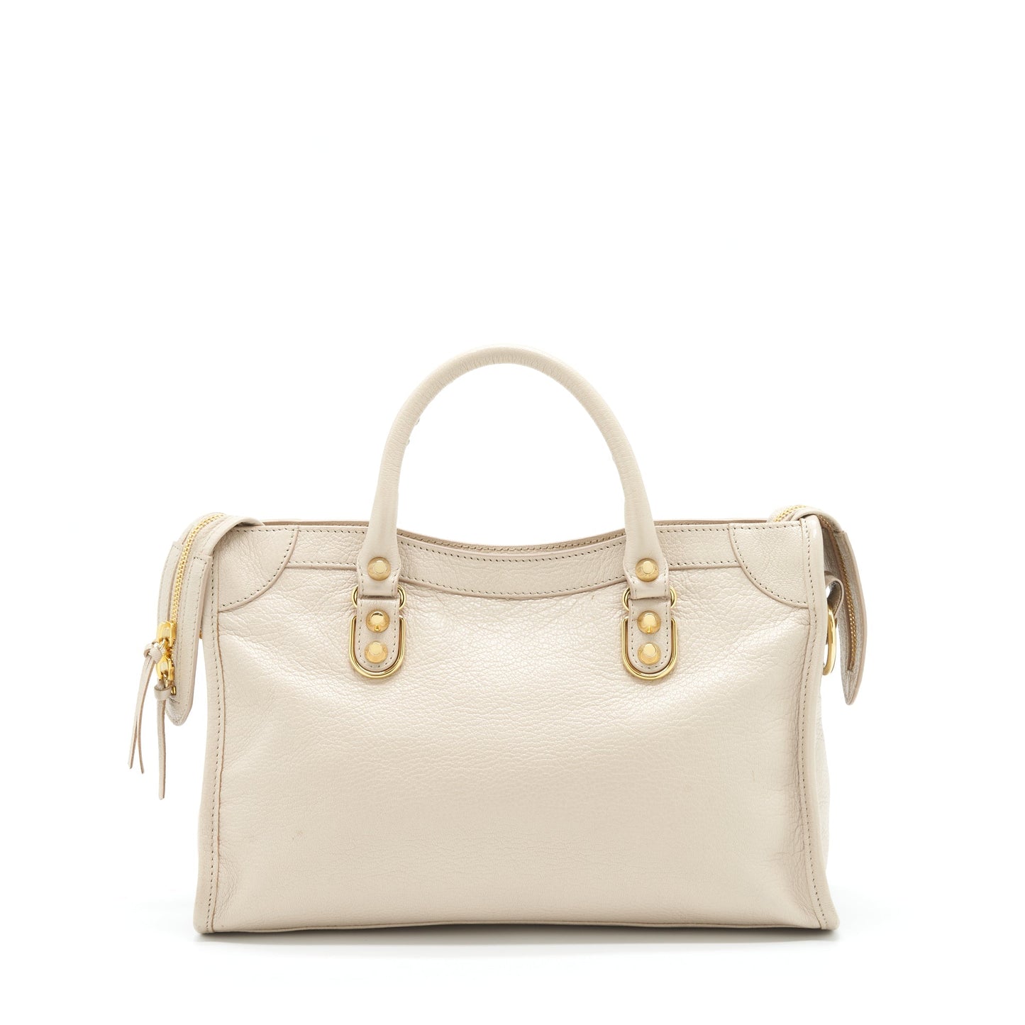 Balenciaga Mini City Purse Beige
