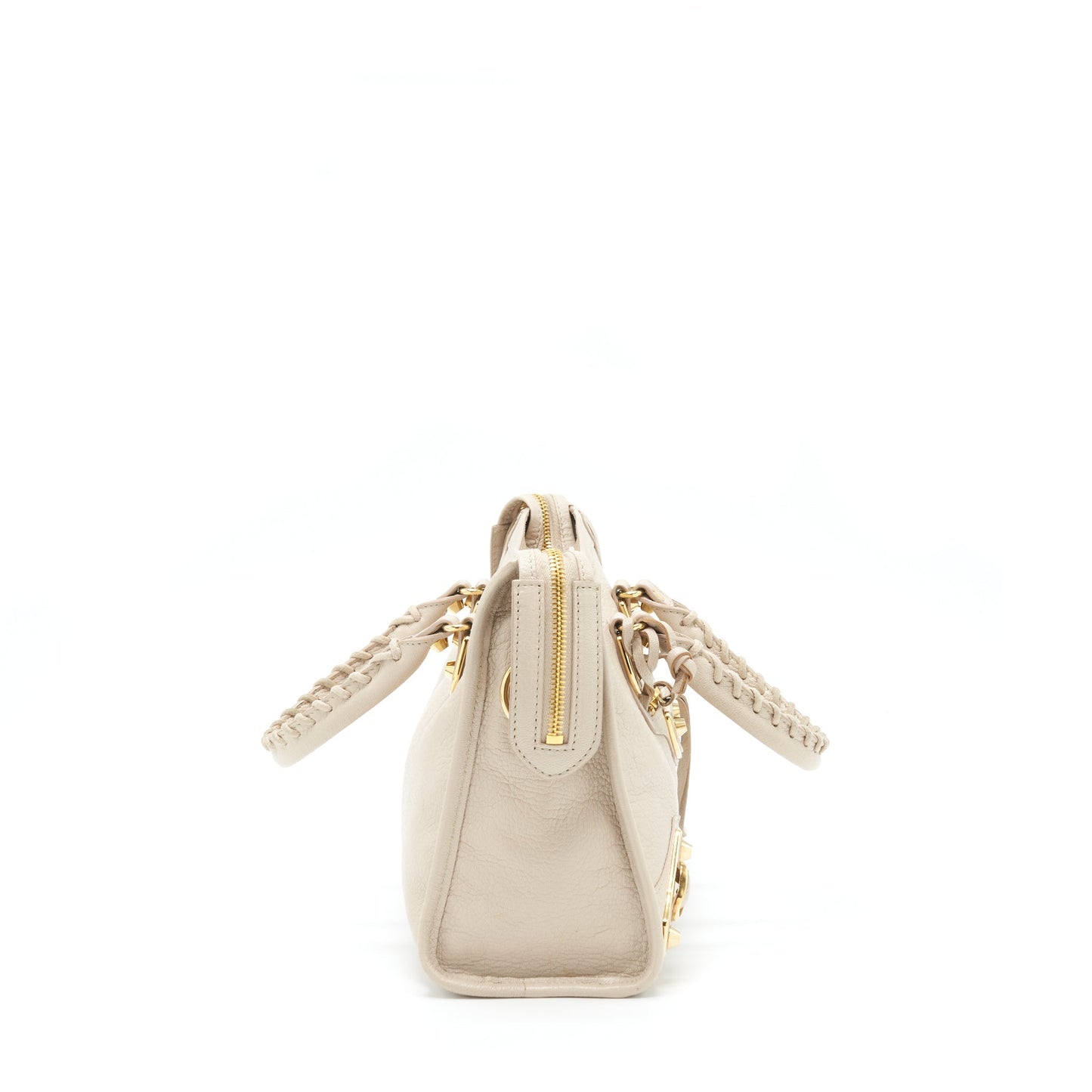 Balenciaga Mini City Purse Beige