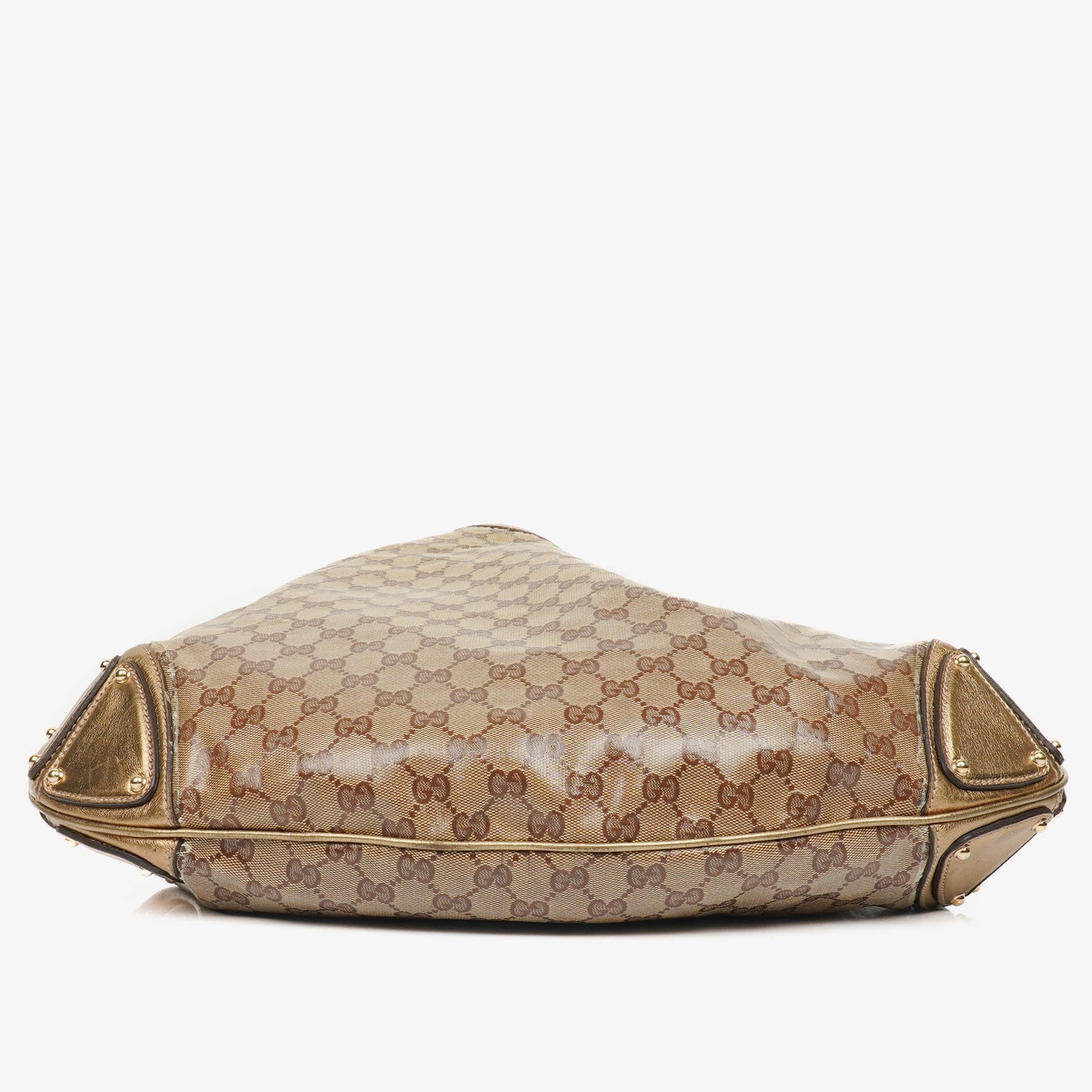 Gucci Monogram Crystal Indy Top Handle Bag
