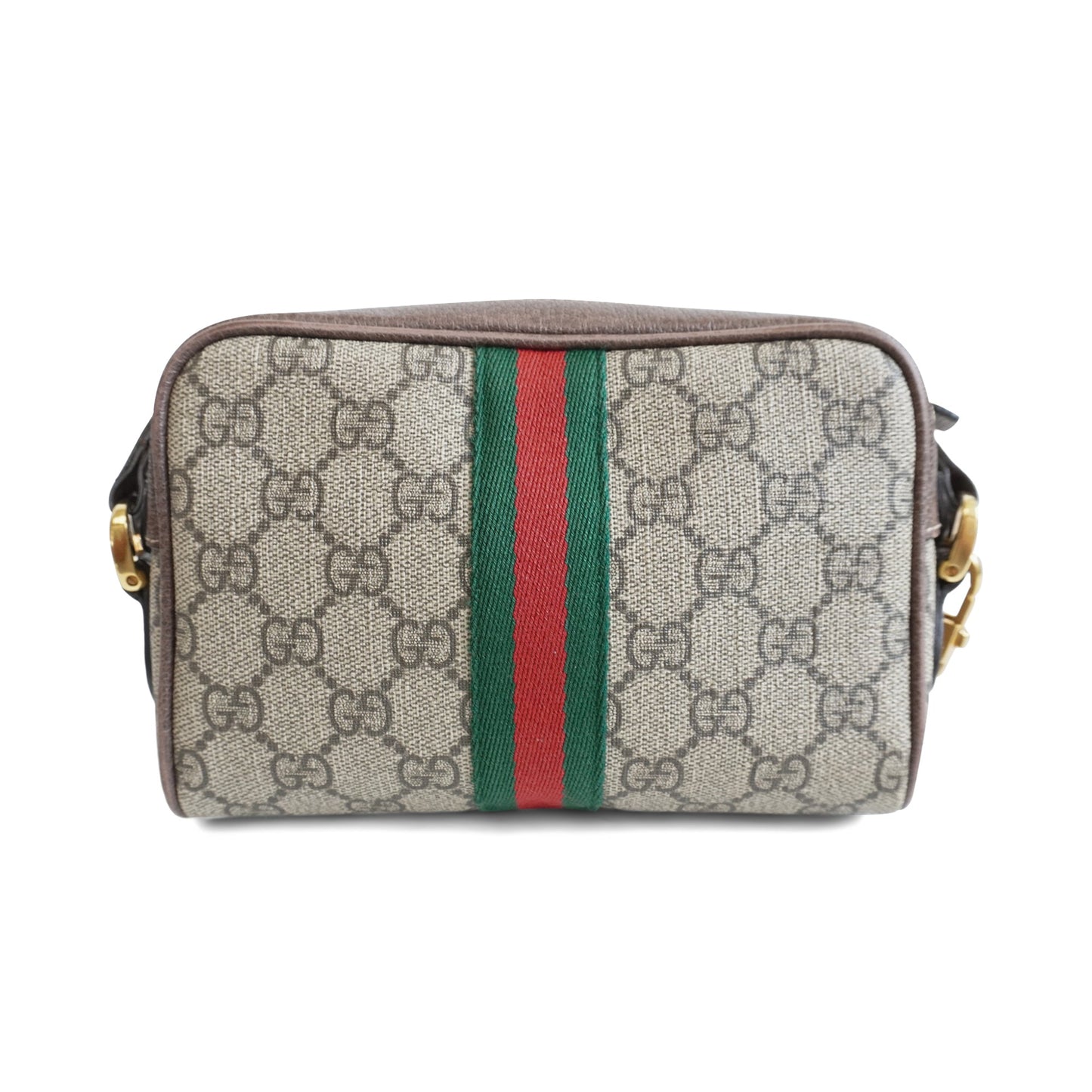 Gucci Monogram Leather Mini Crossbody