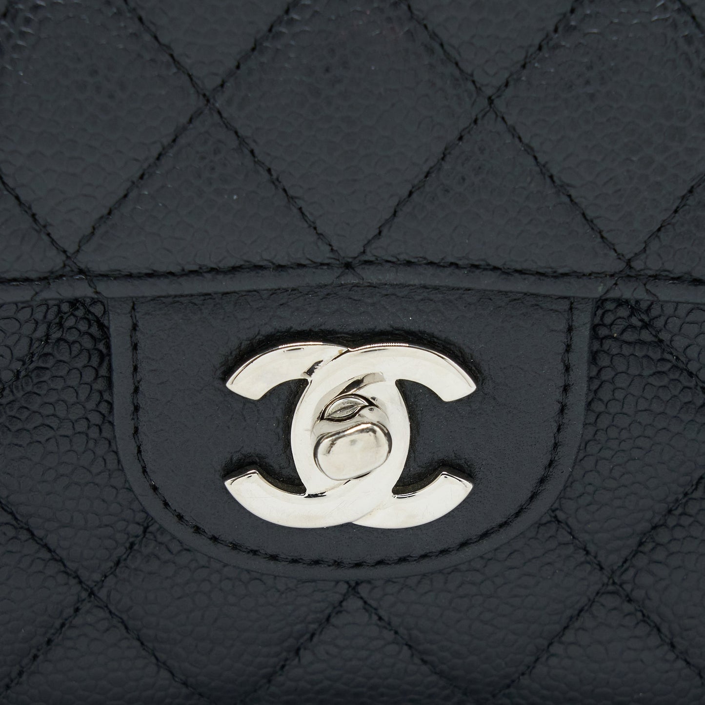Chanel Medium Classic Flap Bag Caviar Black