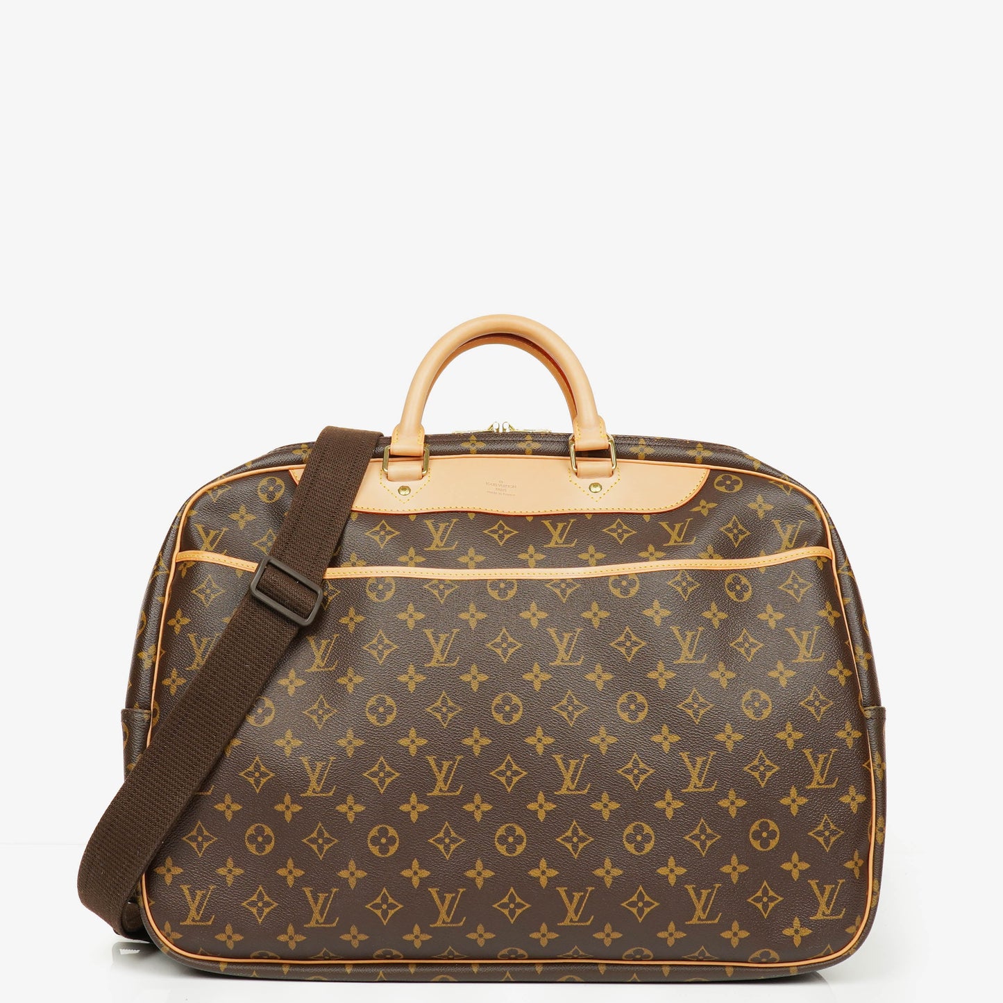 Louis Vuitton Alize 45 Monogram Coated Canvas Travel Bag