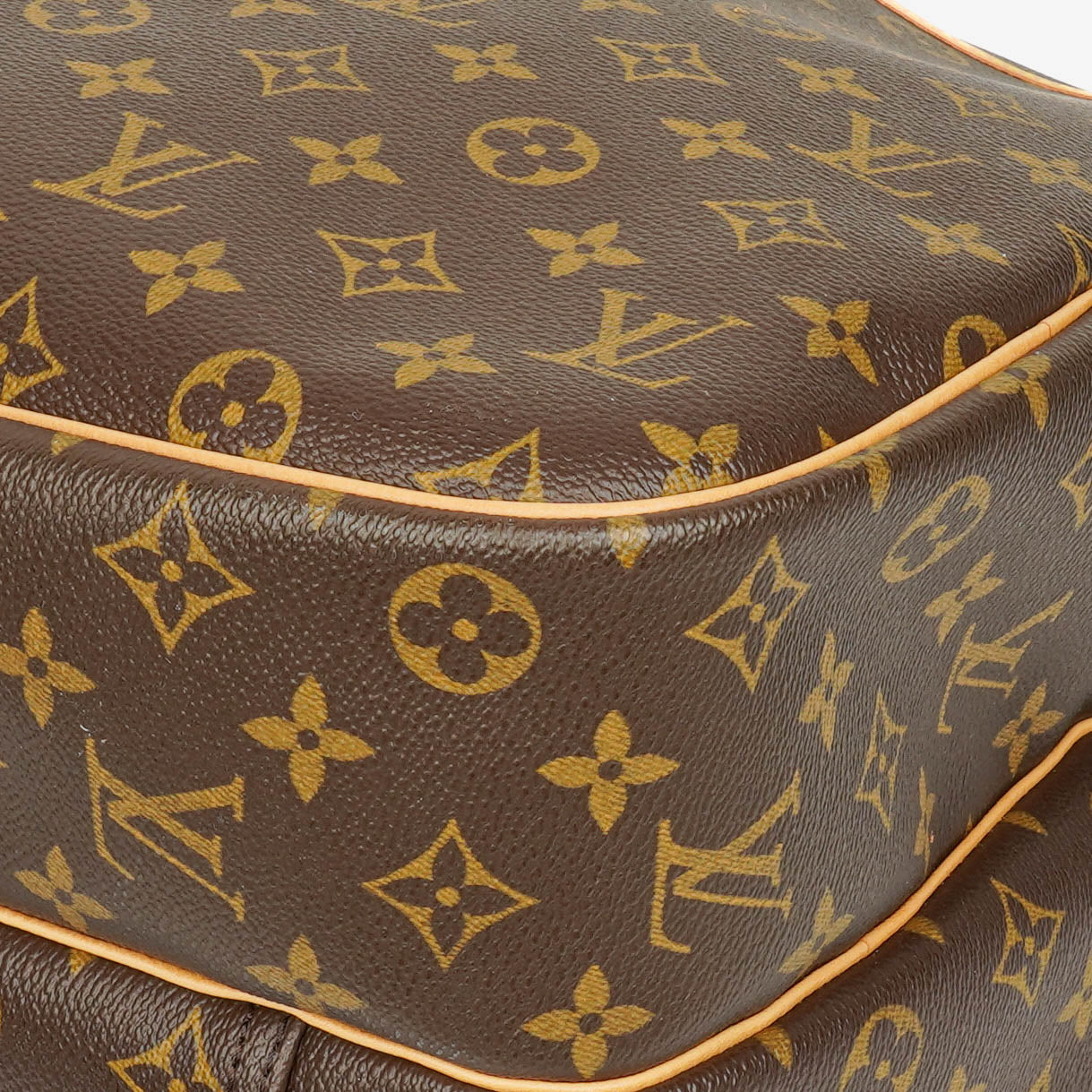 Louis Vuitton Alize 45 Monogram Coated Canvas Travel Bag