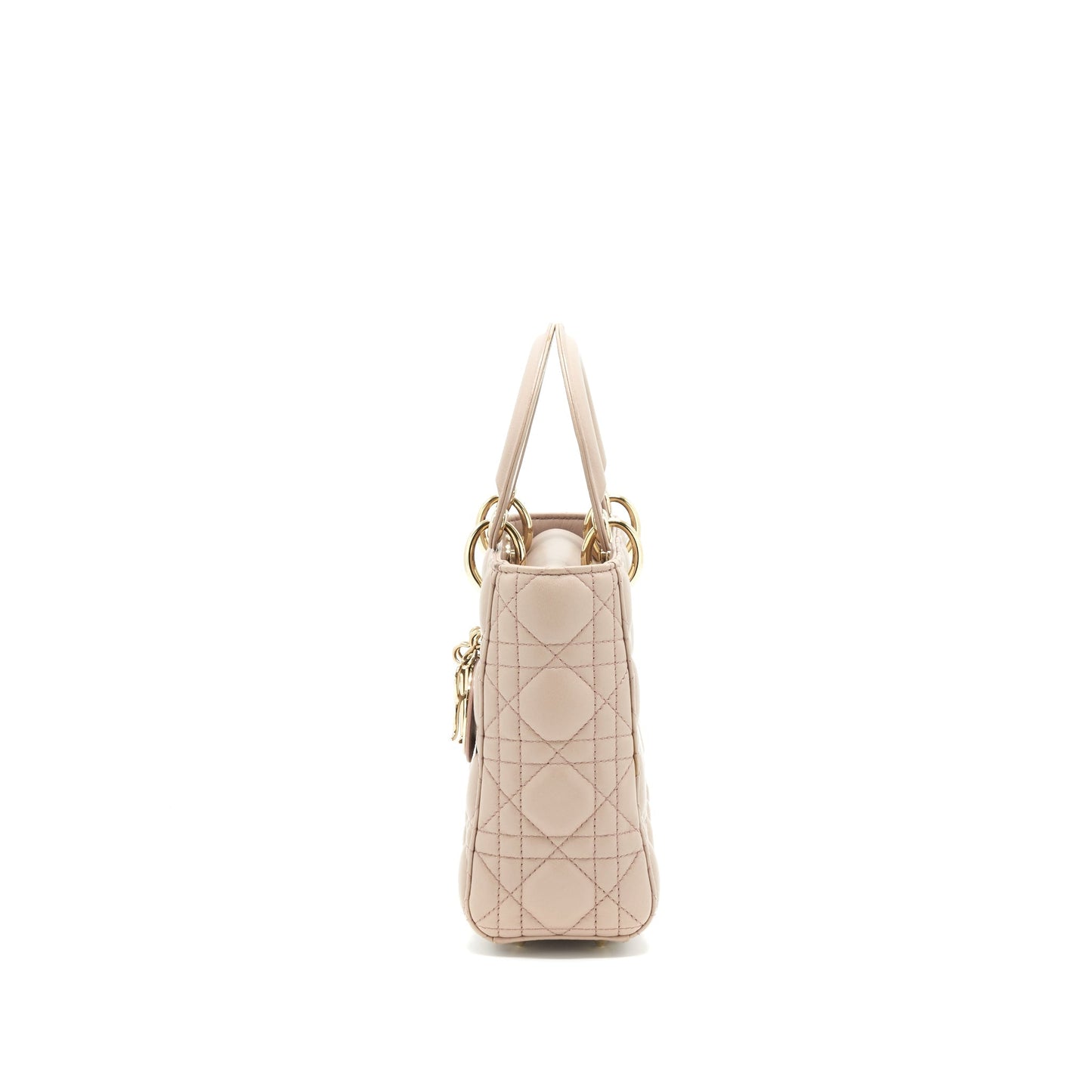 Dior Small Lady Dior Dark Beige