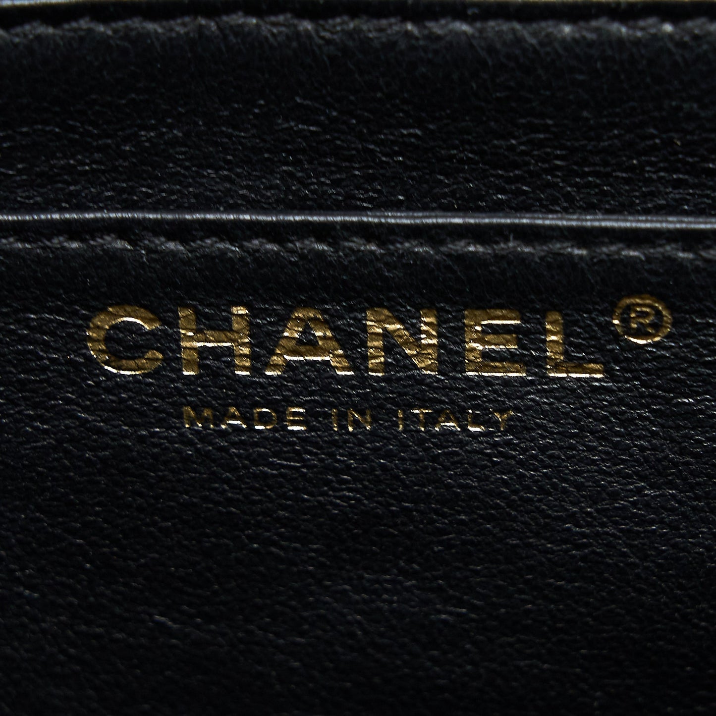 Chanel  Top Handle Flap Bag Caviar Black