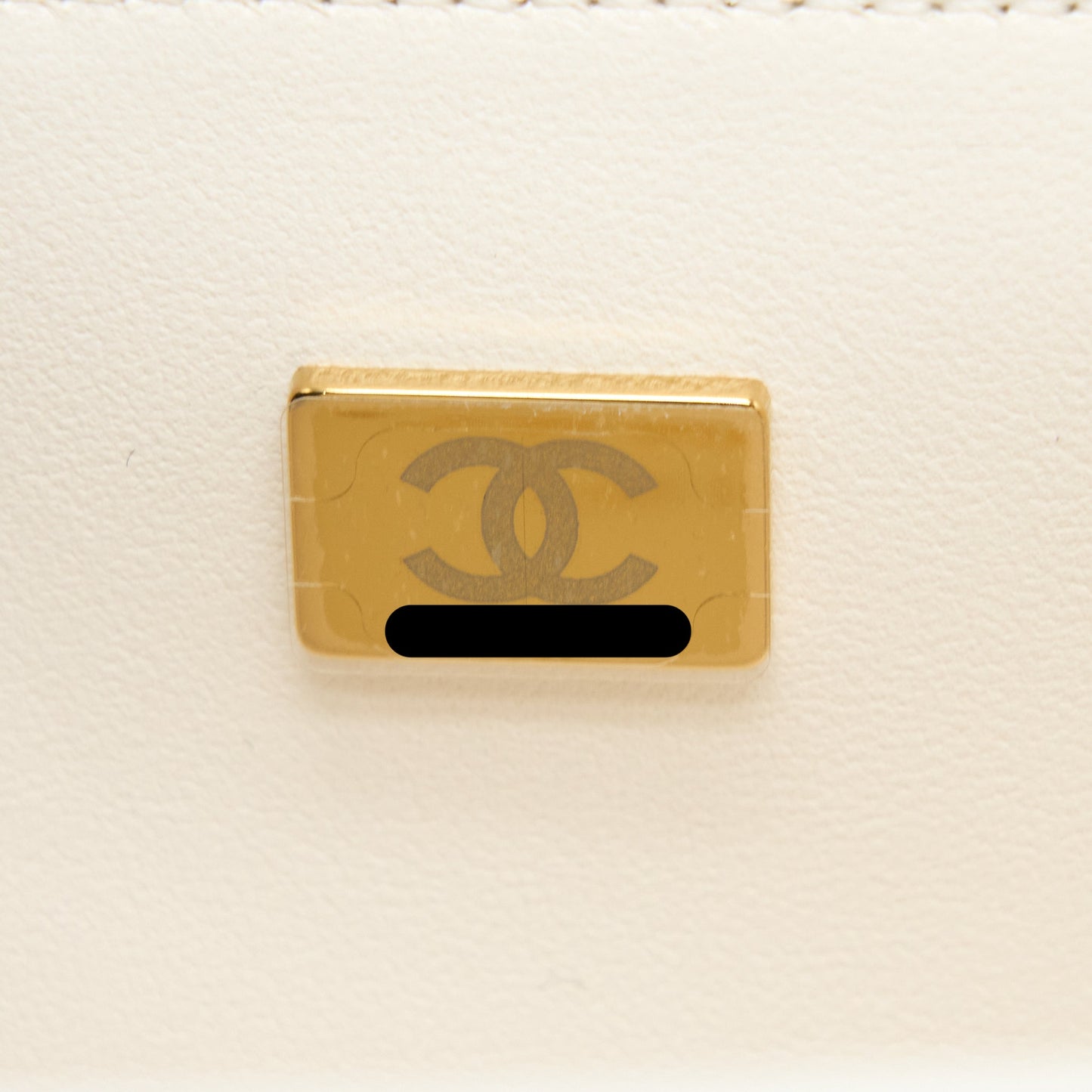 Chanel Mini 2.55 Reissue Chevron Flap Bag Aged Calfskin White Brushed  (Microchip)