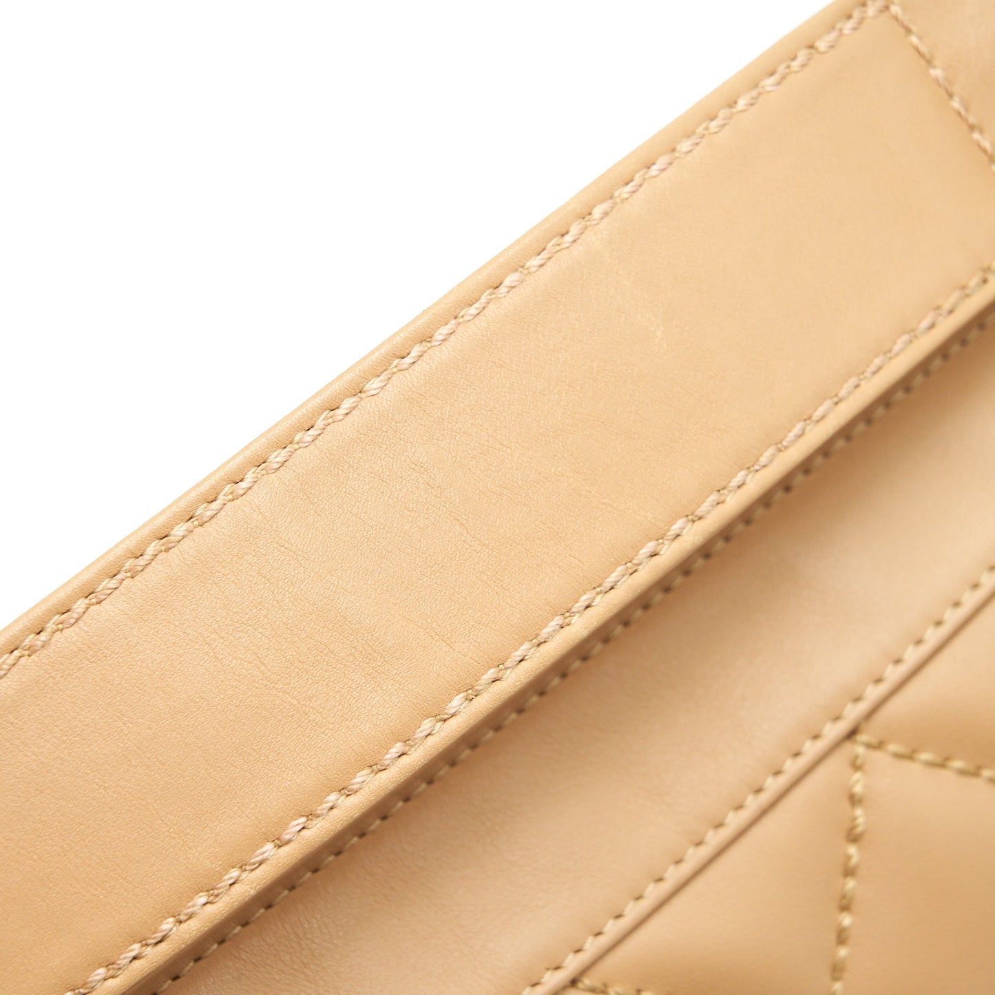 Chanel  Quilted beige Shoulder Bag