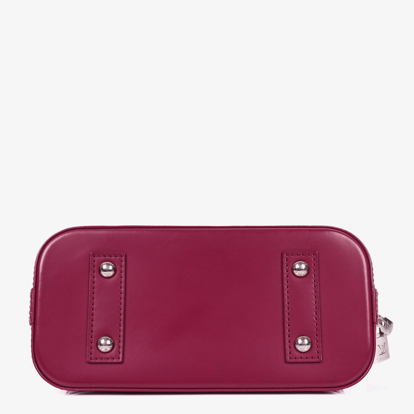 Louis Vuitton Alma BB EPI Fuchsia Leather Handbag