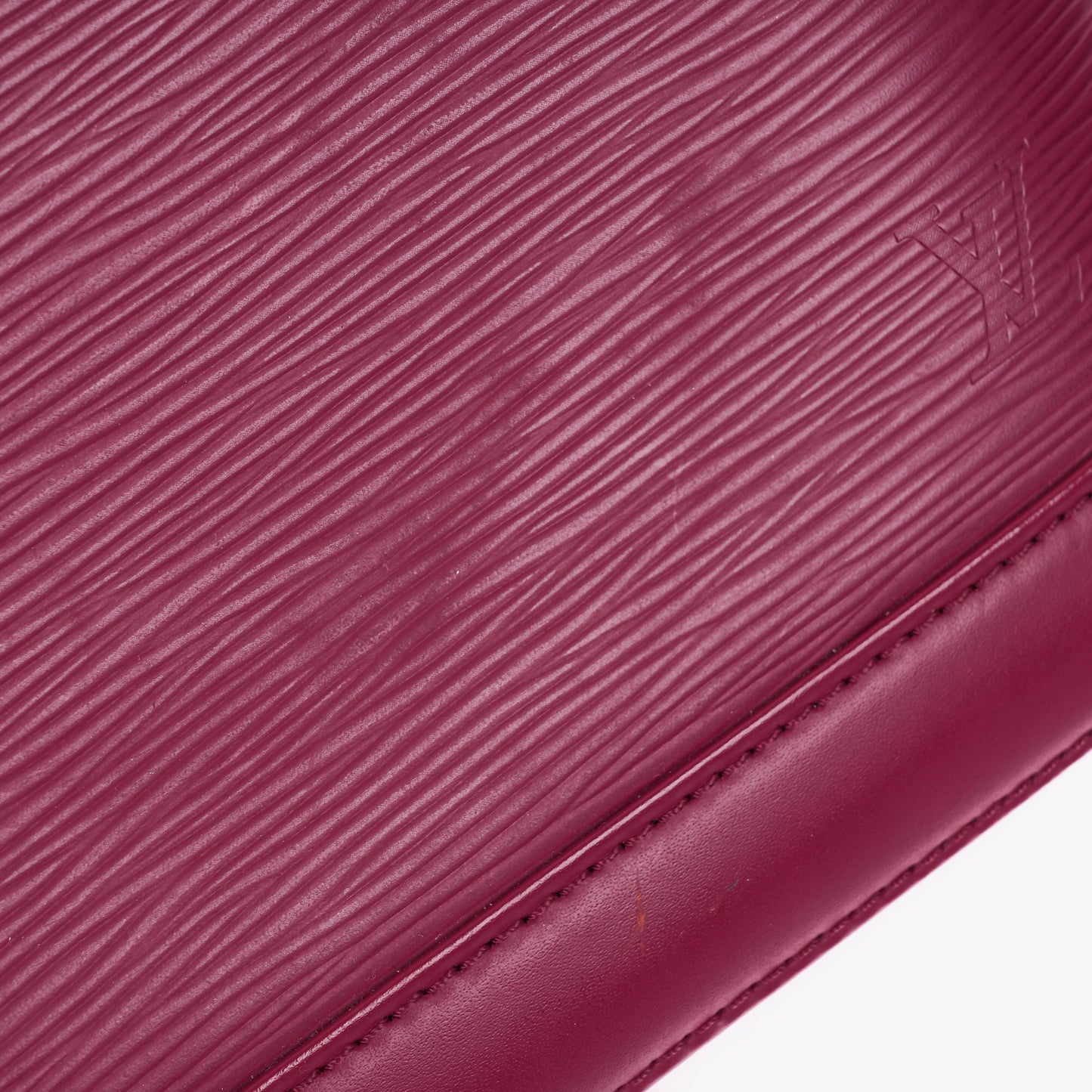 Louis Vuitton Alma BB EPI Fuchsia Leather Handbag