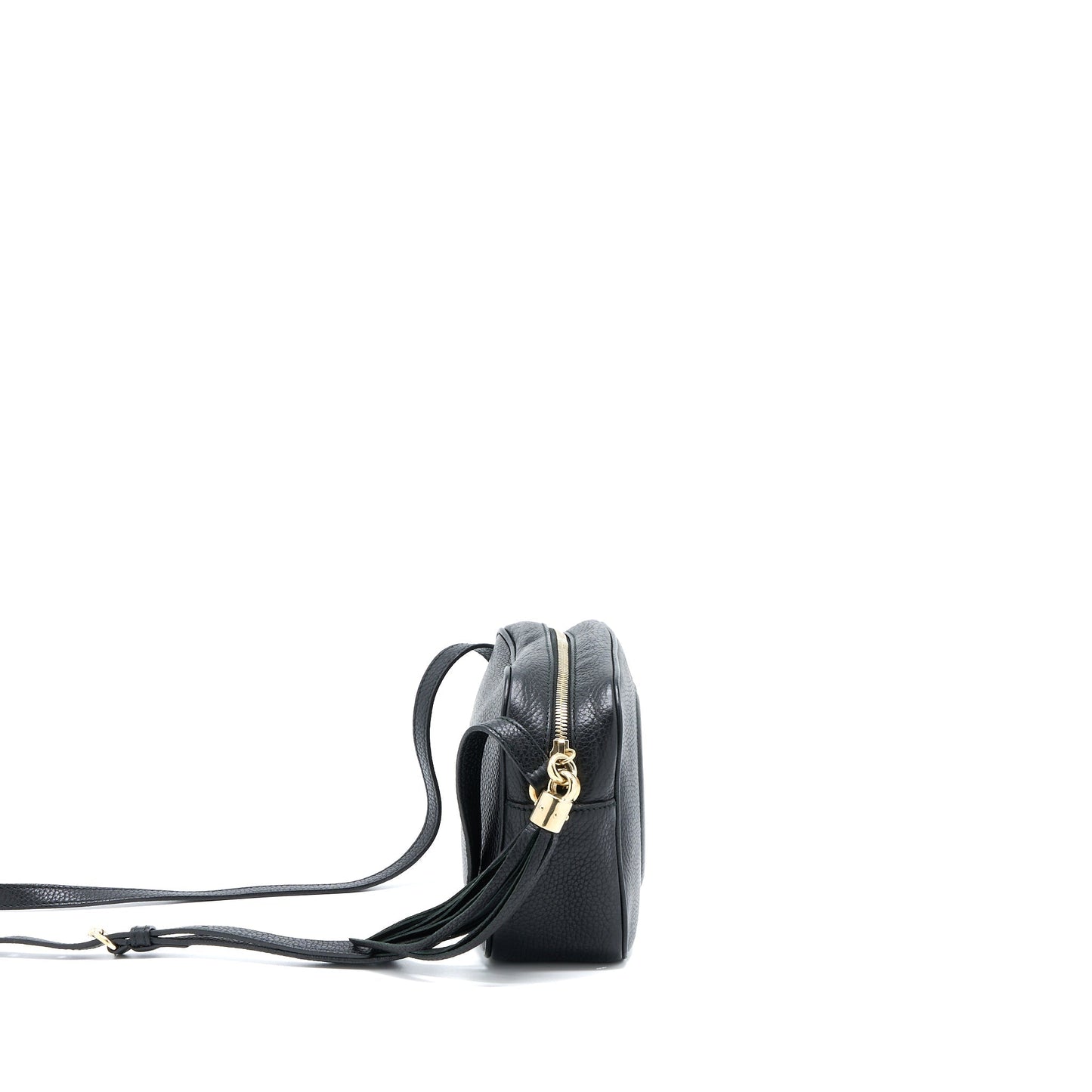 Gucci Soho Disco Camera Bag Calfskin Black