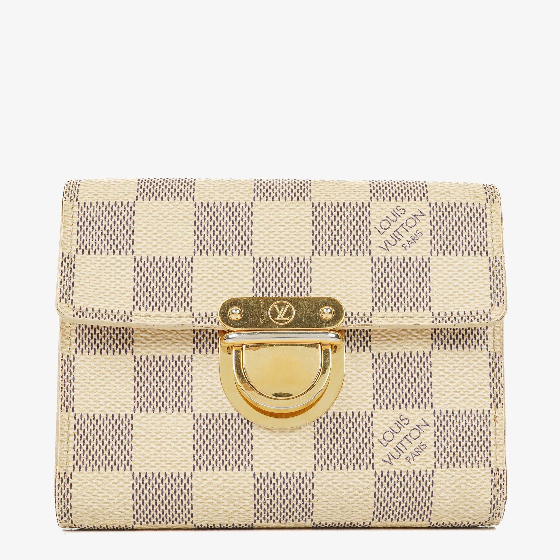Louis Vuitton Koala Damier Azur Wallet