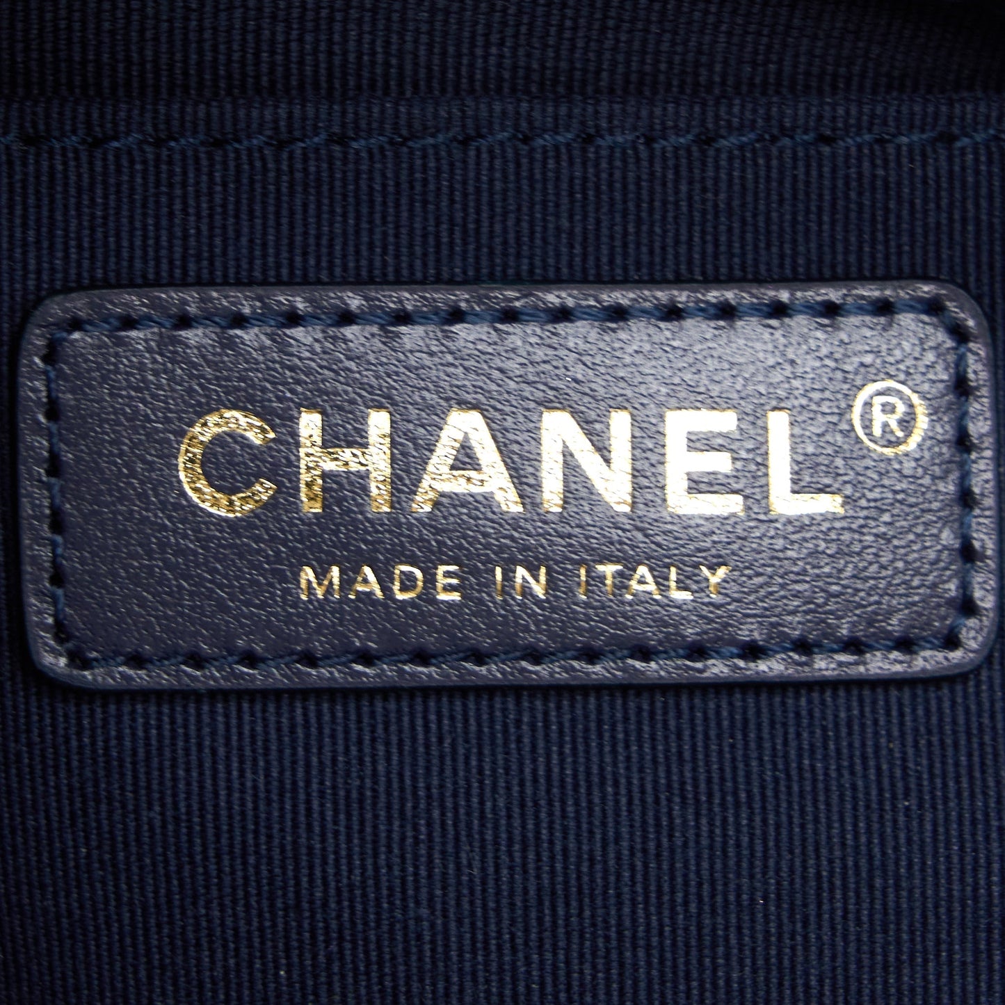 Chanel 22A Small Flap Bag Caviar Navy Brushed  (Microchip)