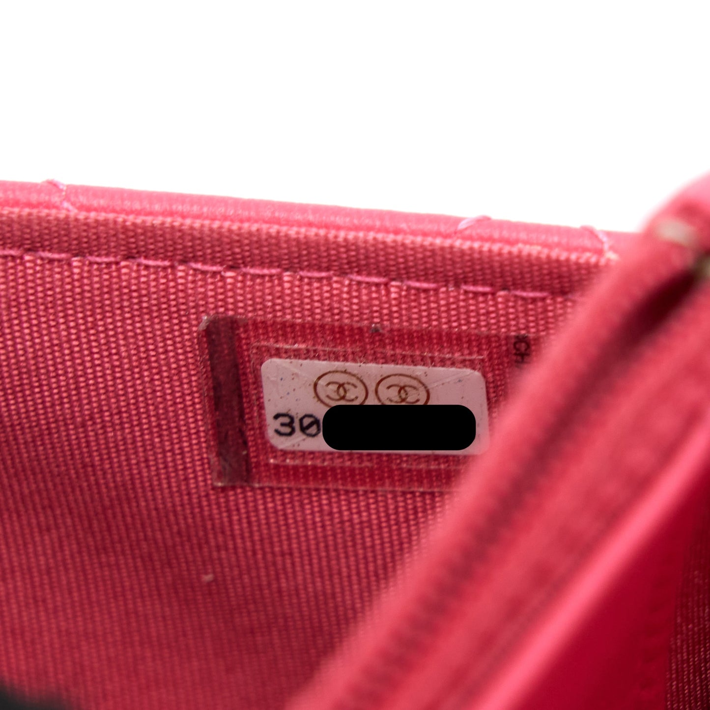 Chanel Trendy CC Wallet On Chain Lambskin Pink L