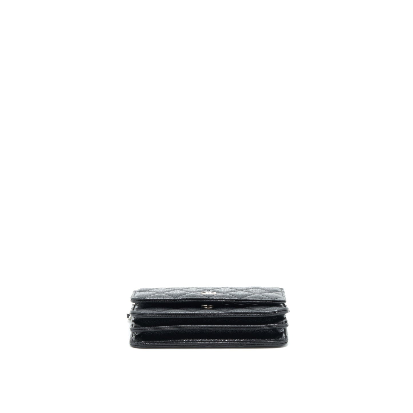 Chanel Mini Wallet On Chain Caviar Black