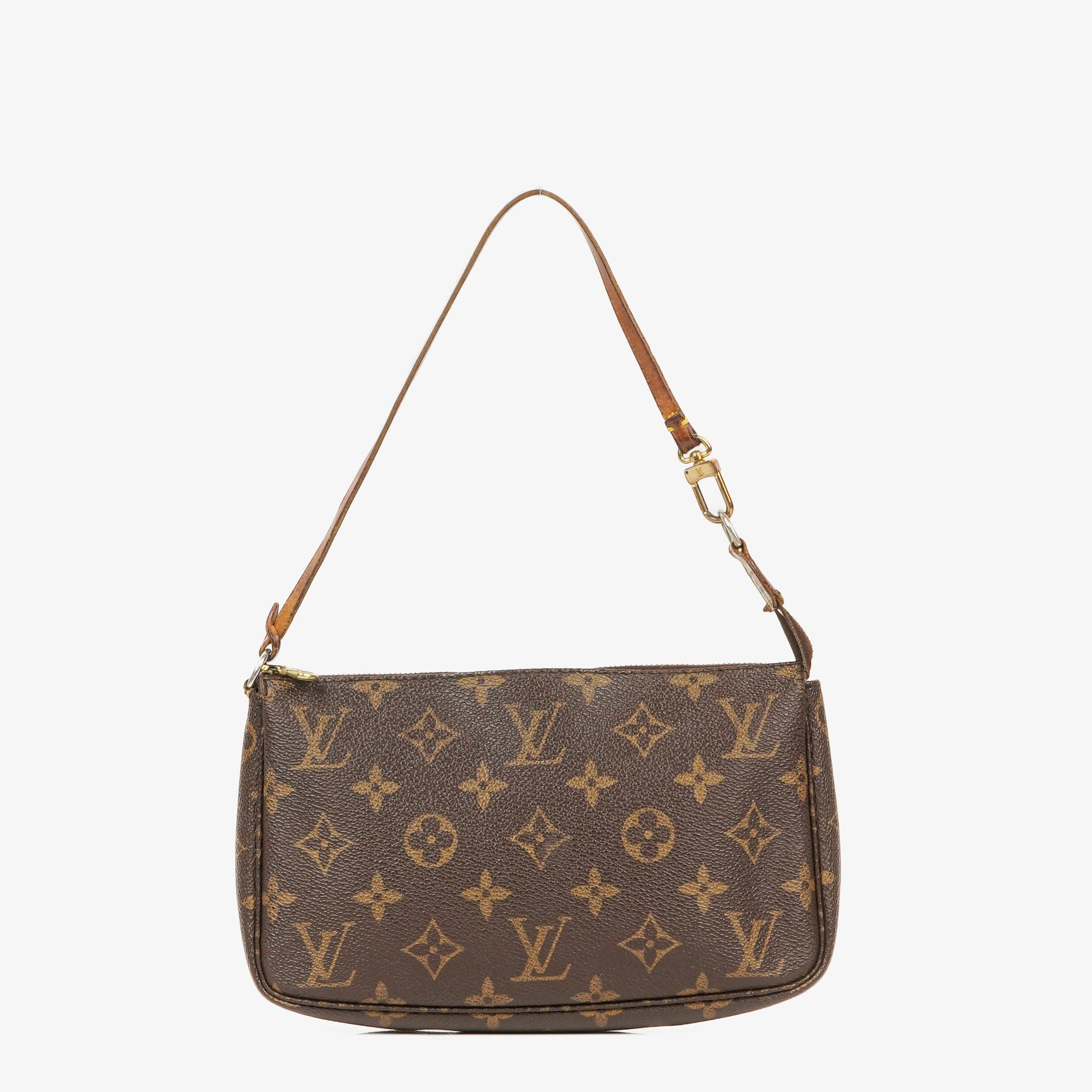 Louis Vuitton Pochette Accessoires Monogram Canvas Clutch Handbag