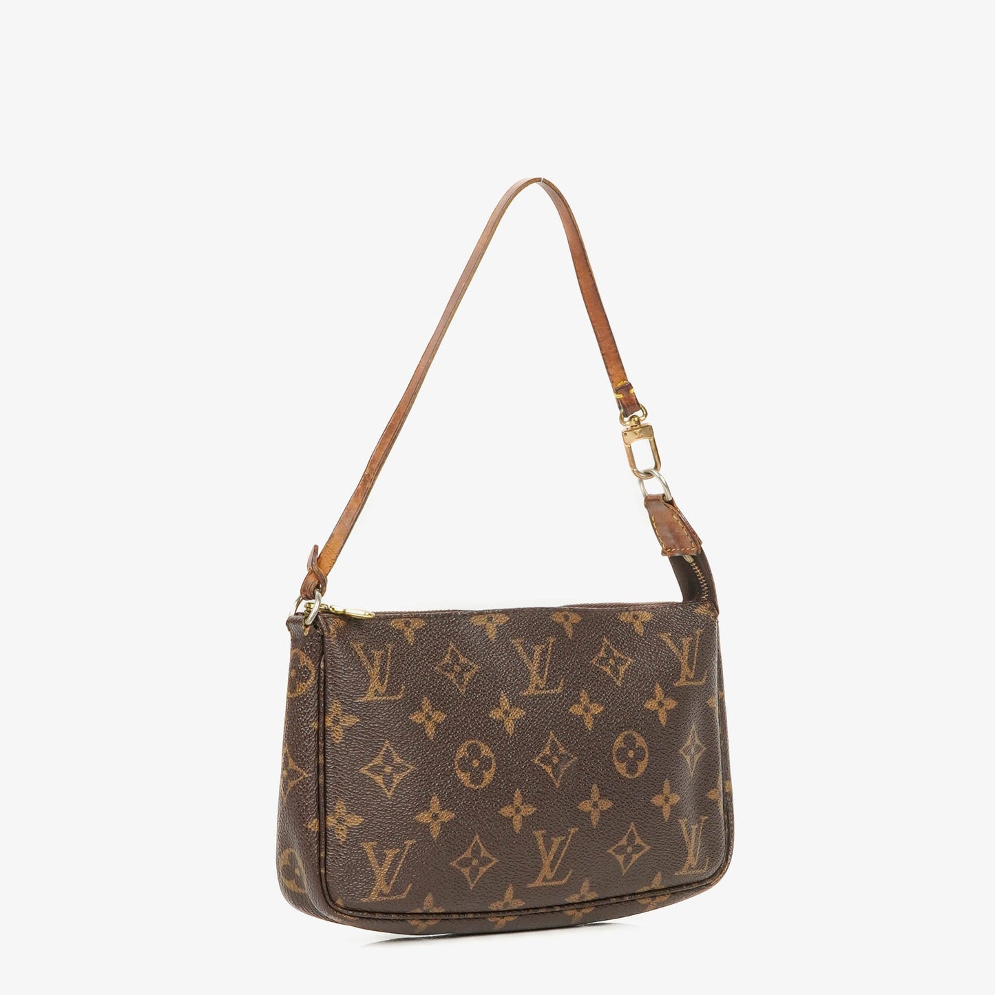 Louis Vuitton Pochette Accessoires Monogram Canvas Clutch Handbag