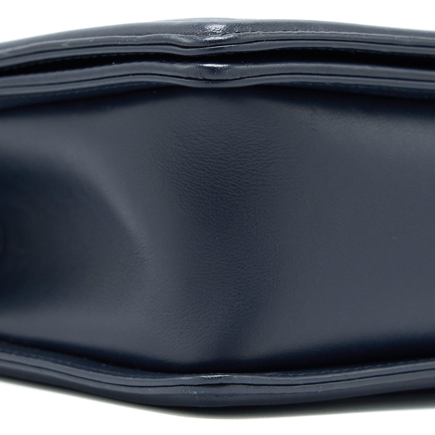 Chanel Medium Boy Bag Calfskin Navy L