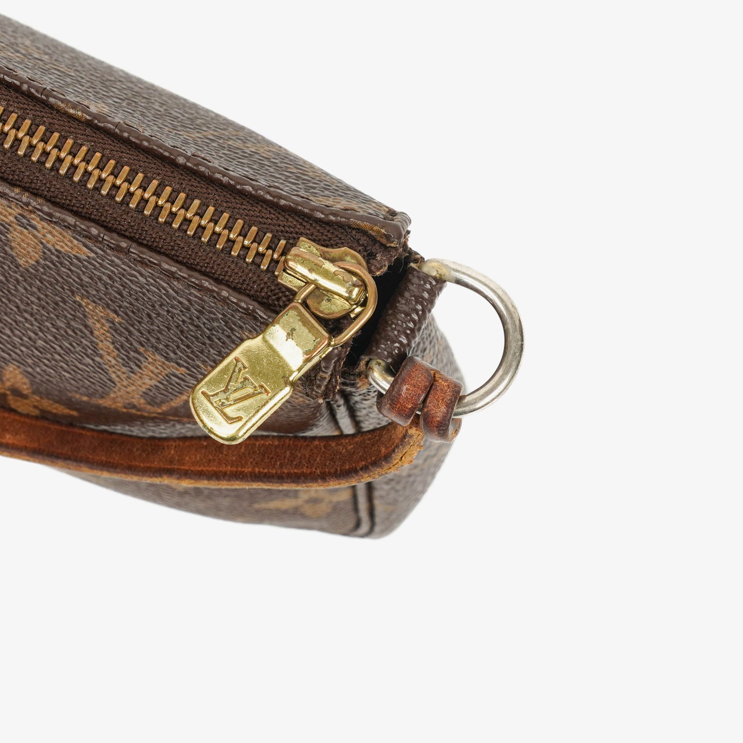 Louis Vuitton Pochette Accessoires Monogram Canvas Clutch Handbag