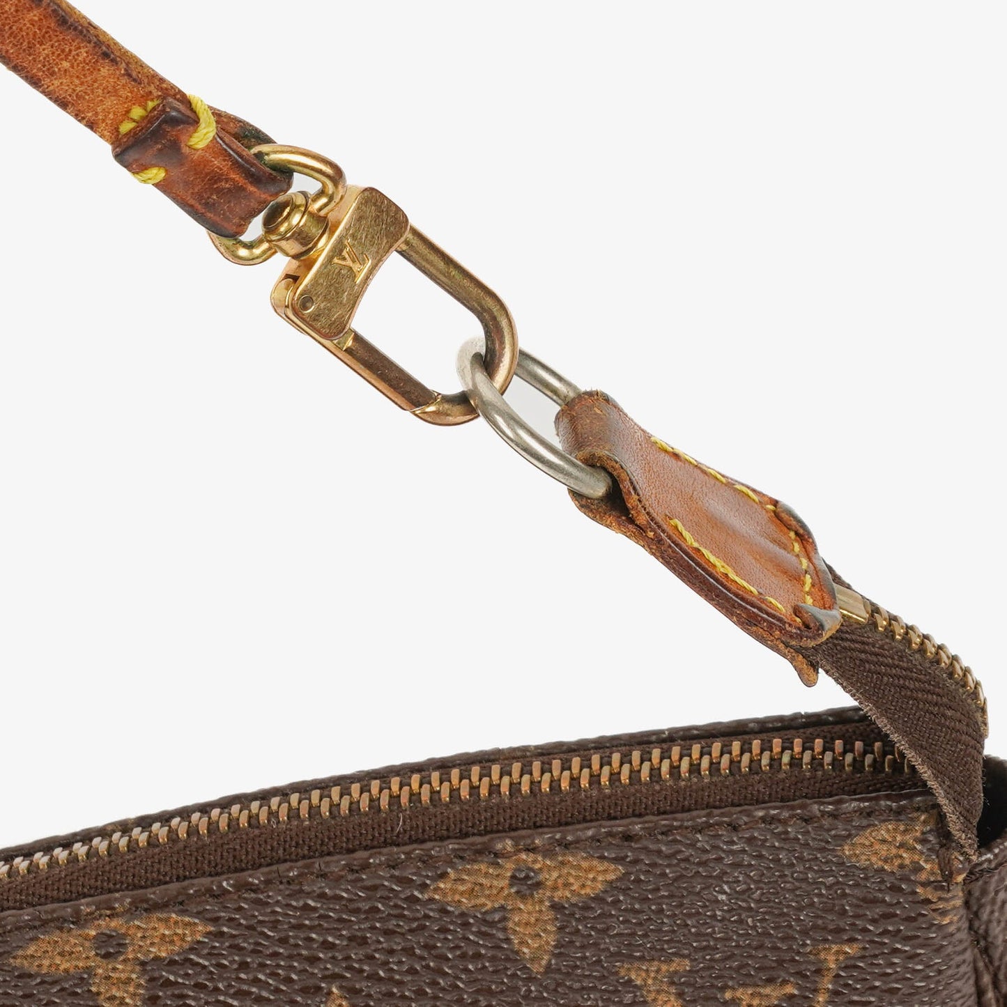 Louis Vuitton Pochette Accessoires Monogram Canvas Clutch Handbag