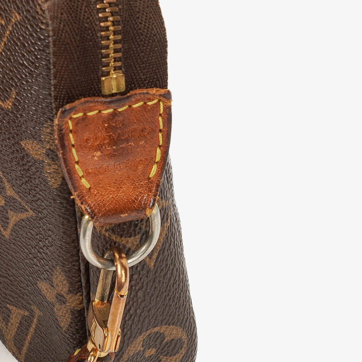 Louis Vuitton Pochette Accessoires Monogram Canvas Clutch Handbag