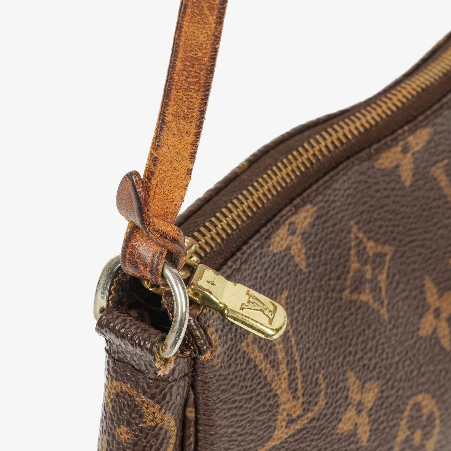 Louis Vuitton Pochette Accessoires Monogram Canvas Clutch Handbag