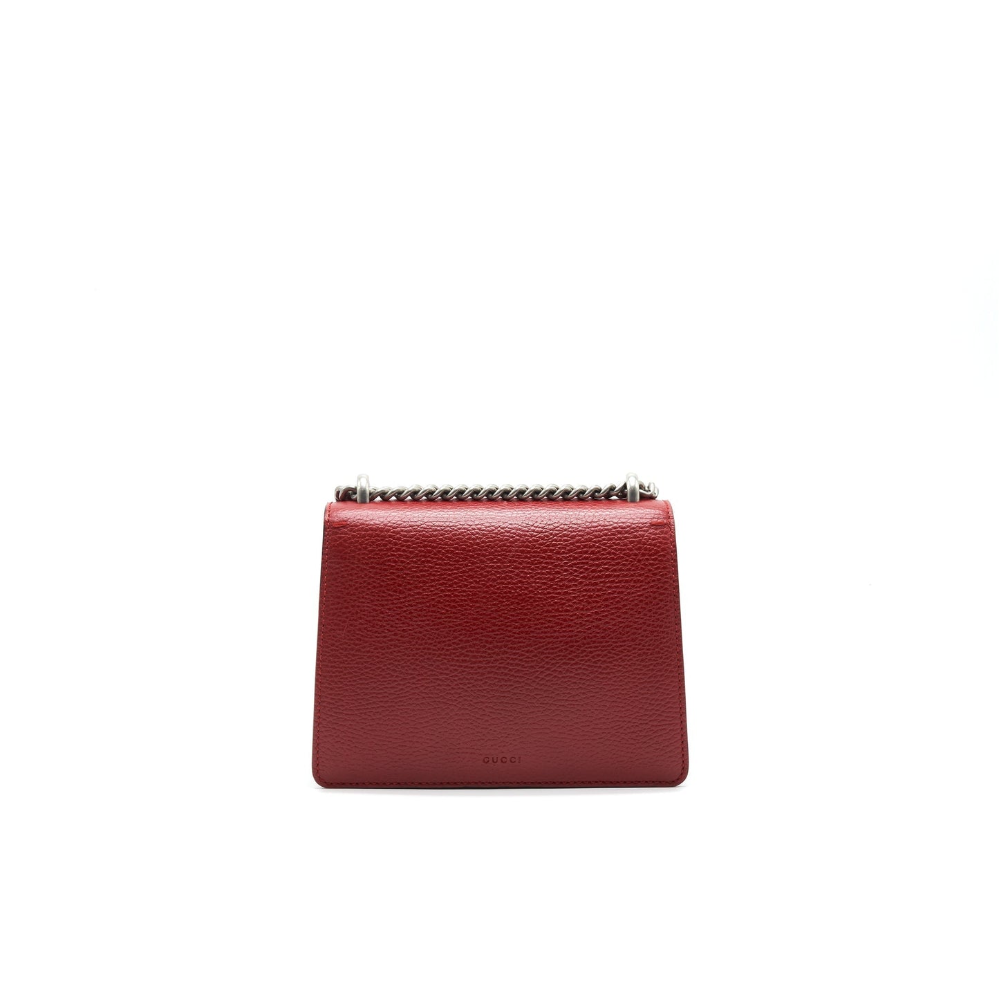 GUCCI DIONYSUS MINI LEATHER BAG RED