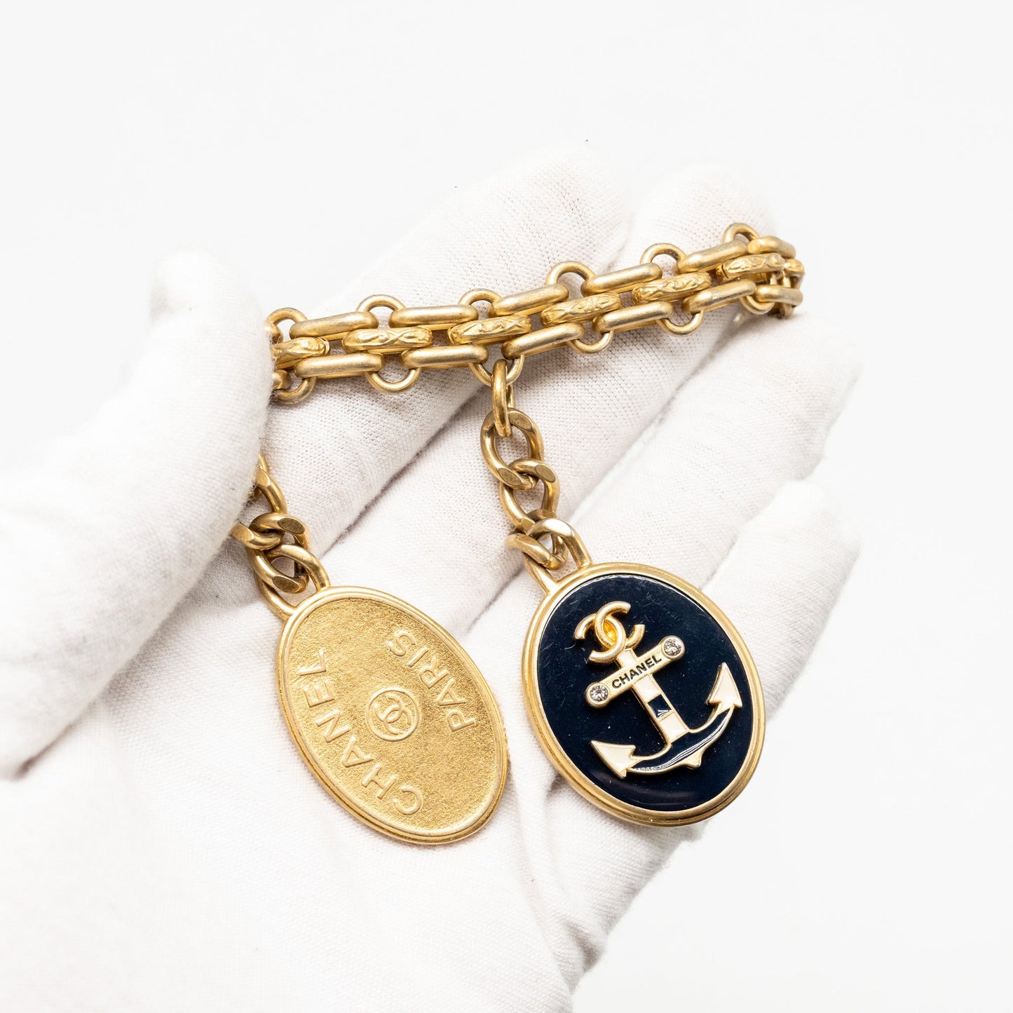 Chanel Detailed Charms Limited Edition 2.55 Reissue Bag Calfskin Dark Navy