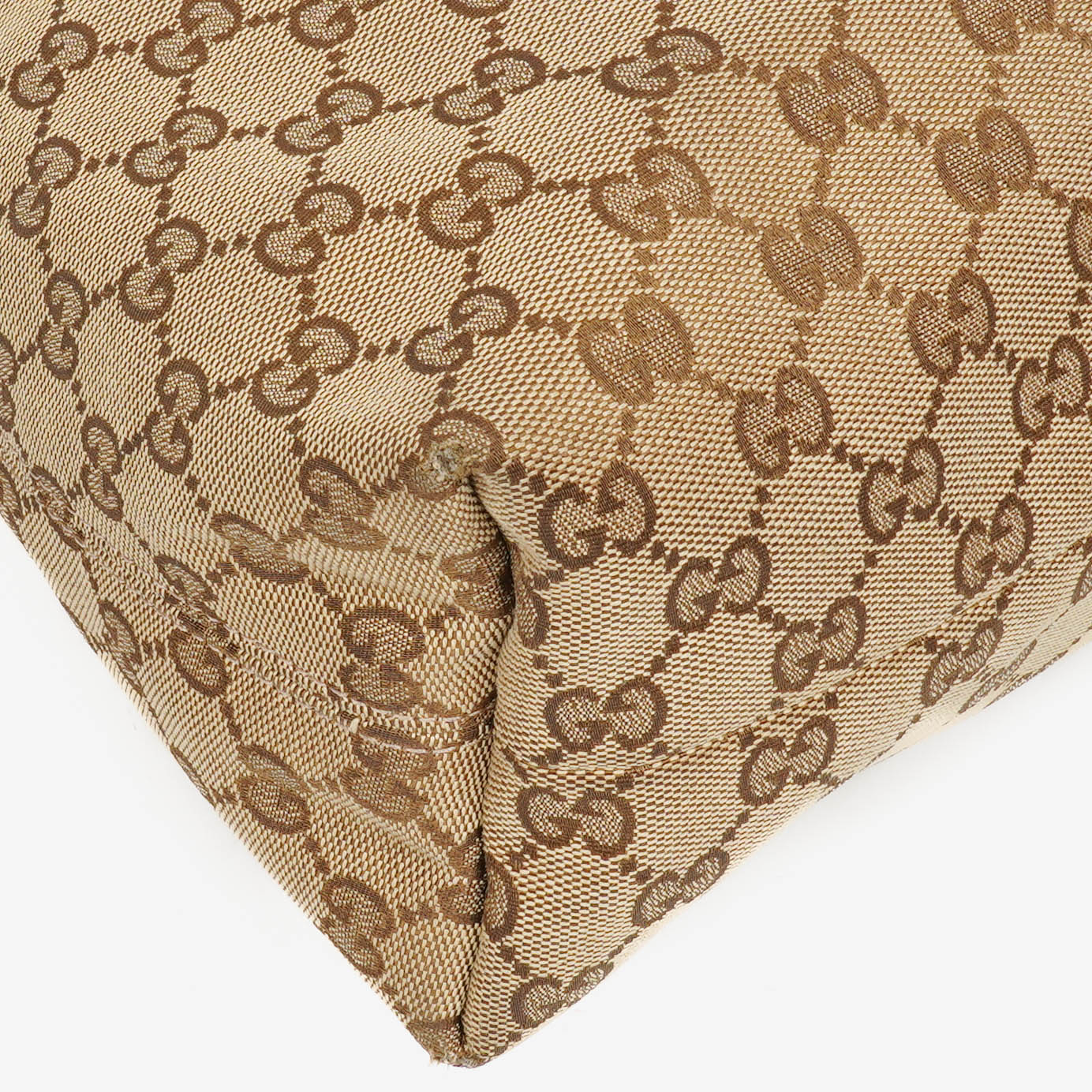 Gucci Monogram Canvas Icon Bit Hobo Bag