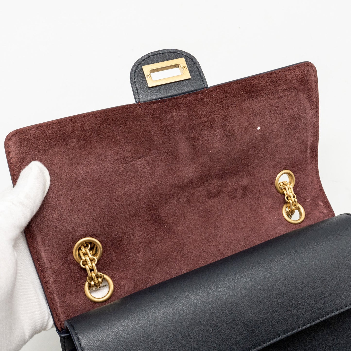 Chanel Detailed Charms Limited Edition 2.55 Reissue Bag Calfskin Dark Navy