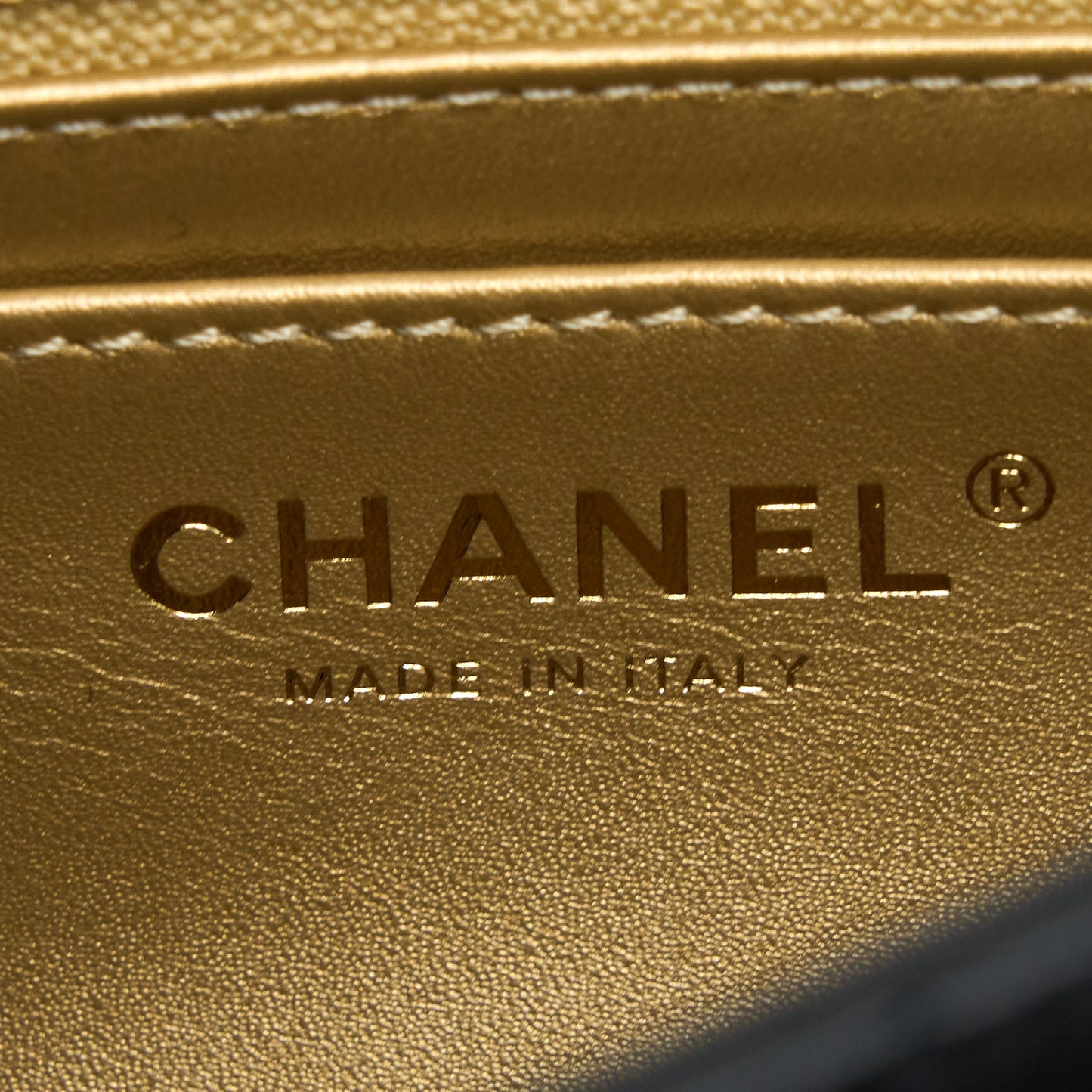 Chanel 22S Pearl Crush Mini Square Flap Bag Lambskin Black (Microchip)
