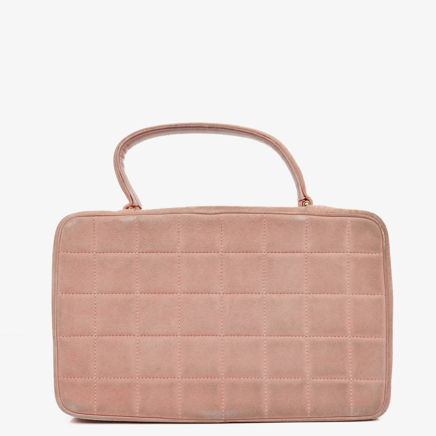 Chanel Chocolate Bar Single Flap Top Handle Bag