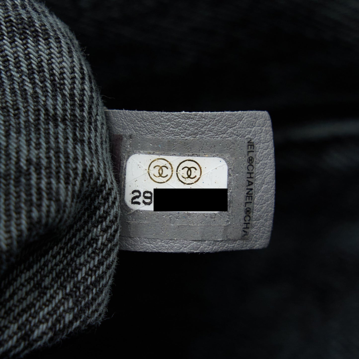 Chanel 31 Bag Danim Grey