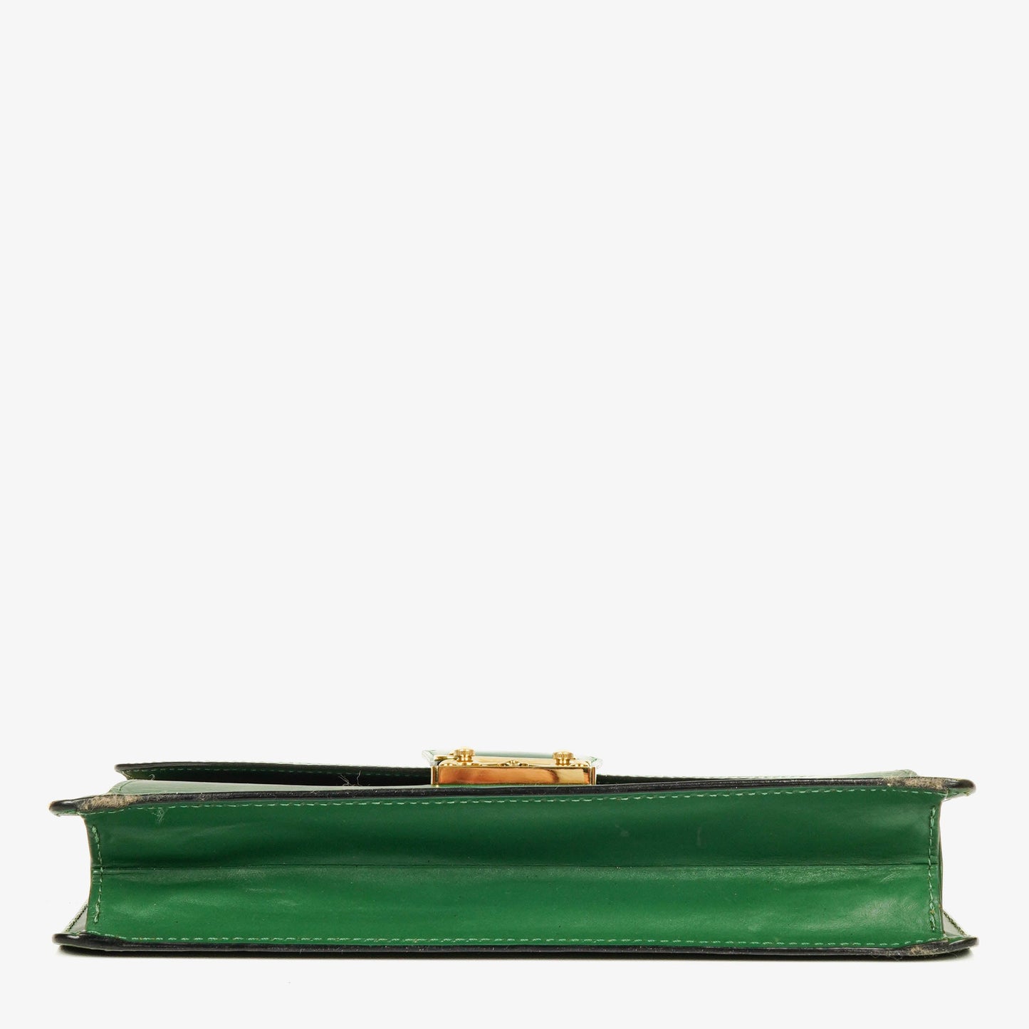 Louis Vuitton Pochette Sellier Dragonne Green Epi Clutch