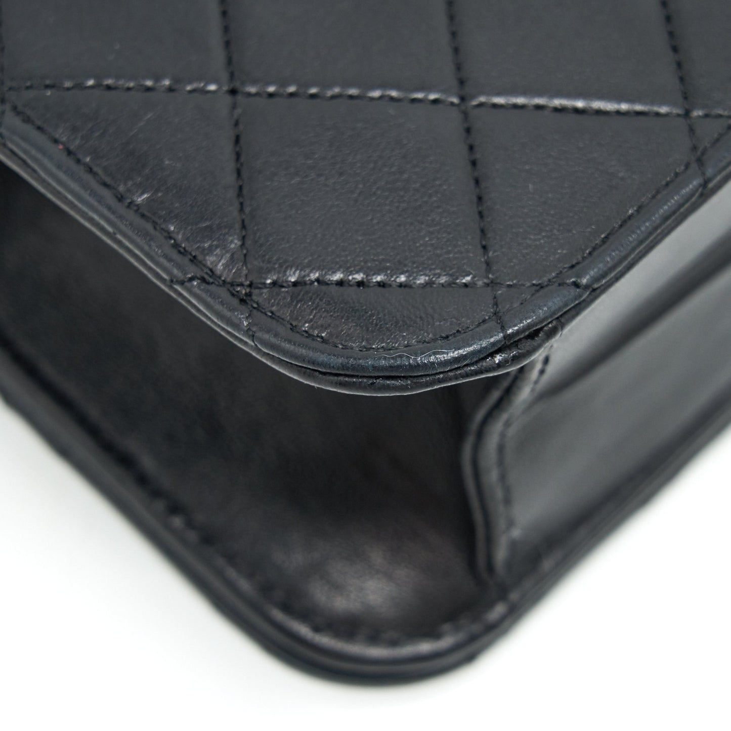 Chanel  Quilted Lambskin Flap Shoulder Bag